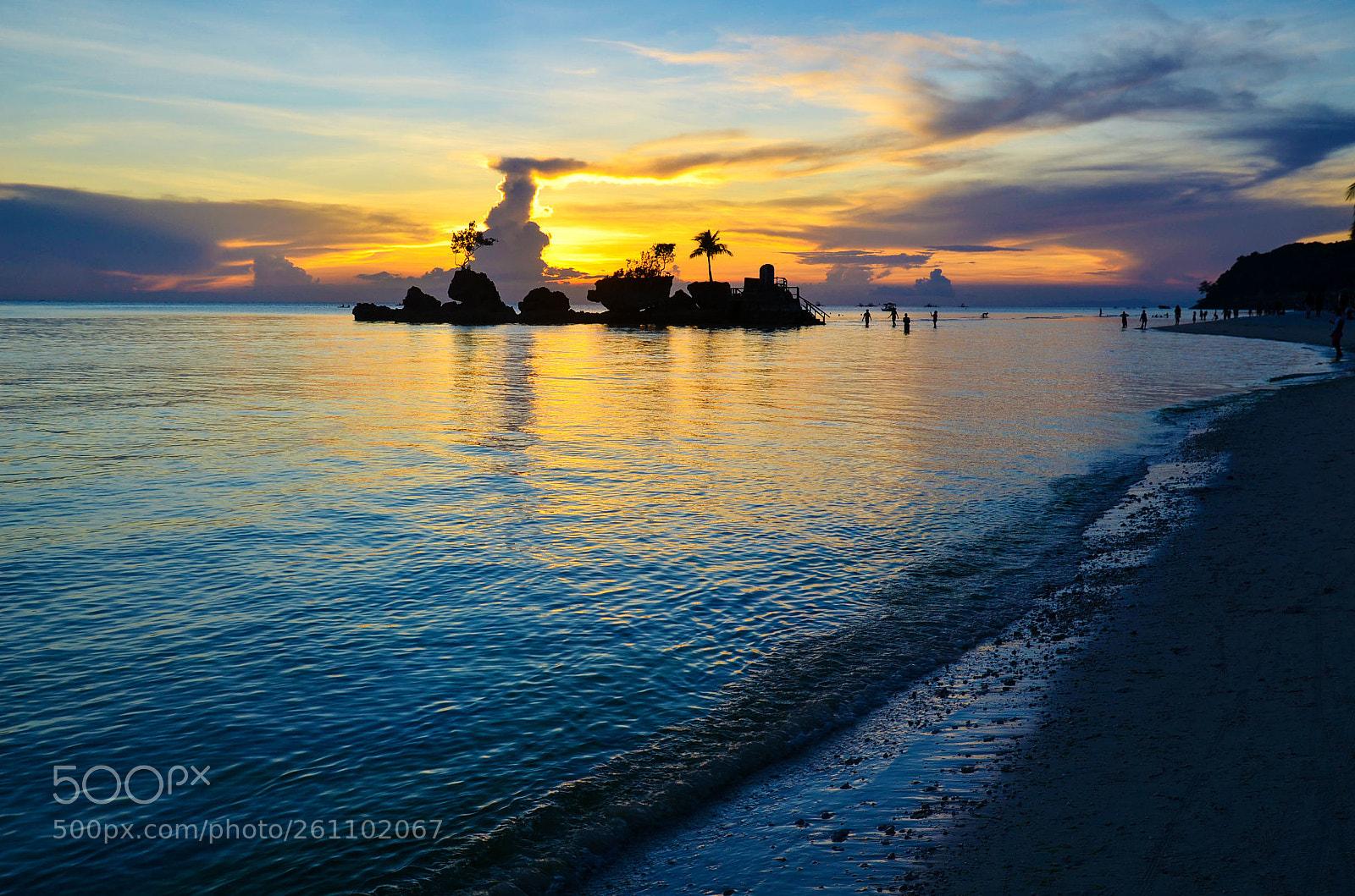 Nikon D7000 sample photo. Boracay island sunset photography