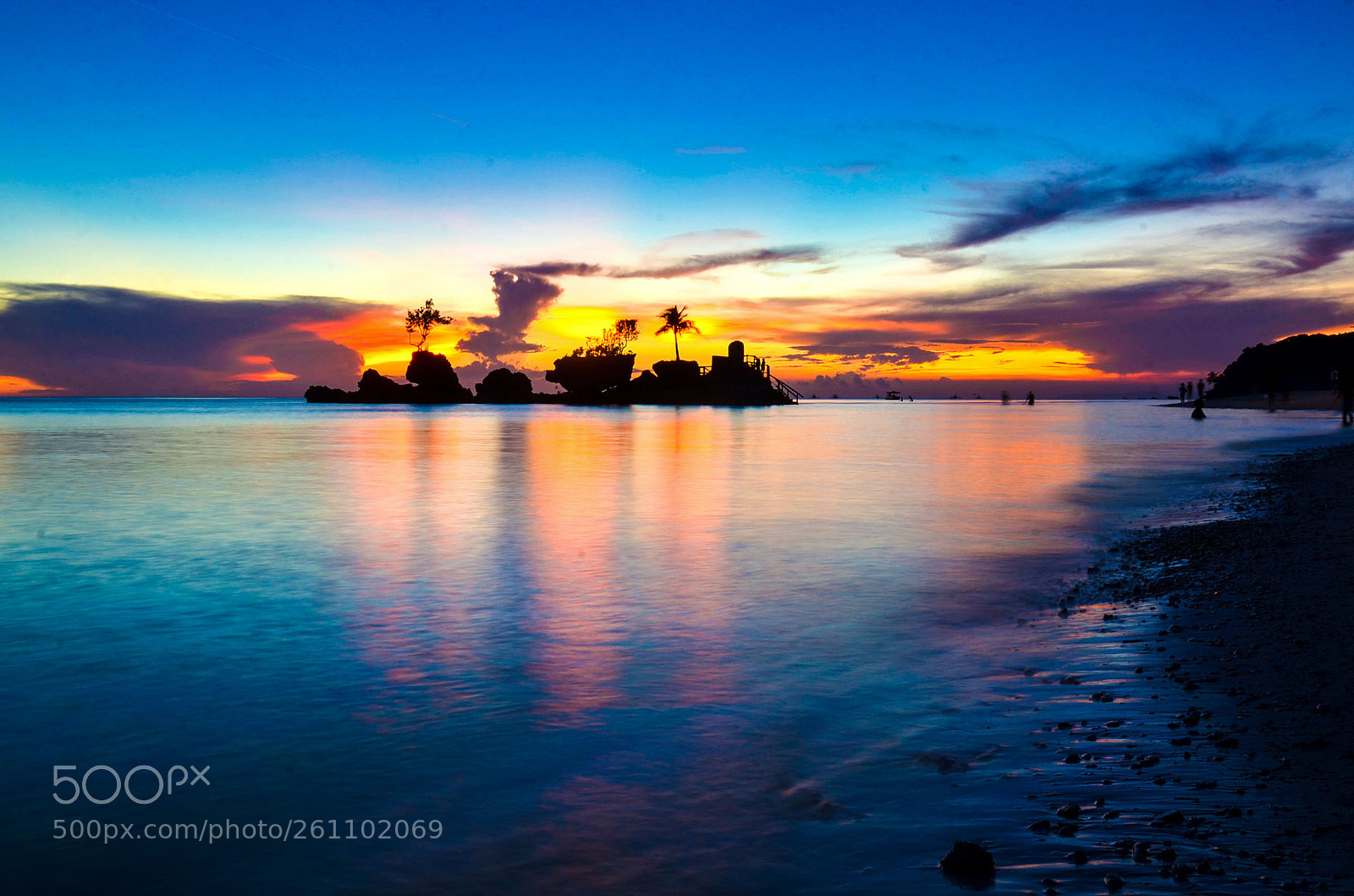 Nikon D7000 sample photo. Boracay island sunset photography