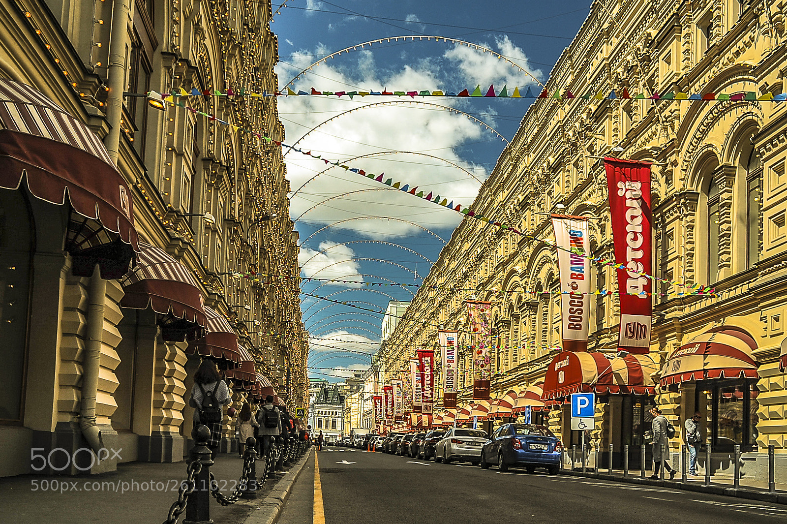 Nikon D700 sample photo. Москва. ГУМ photography