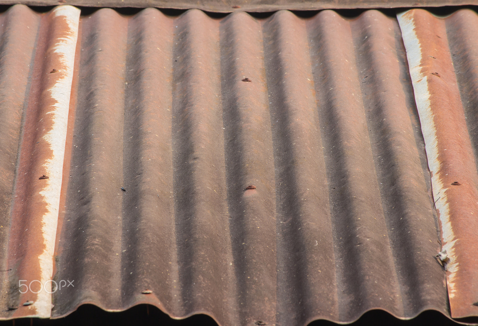 Canon EOS M sample photo. Roof rusty corrugated iron metal texture photography