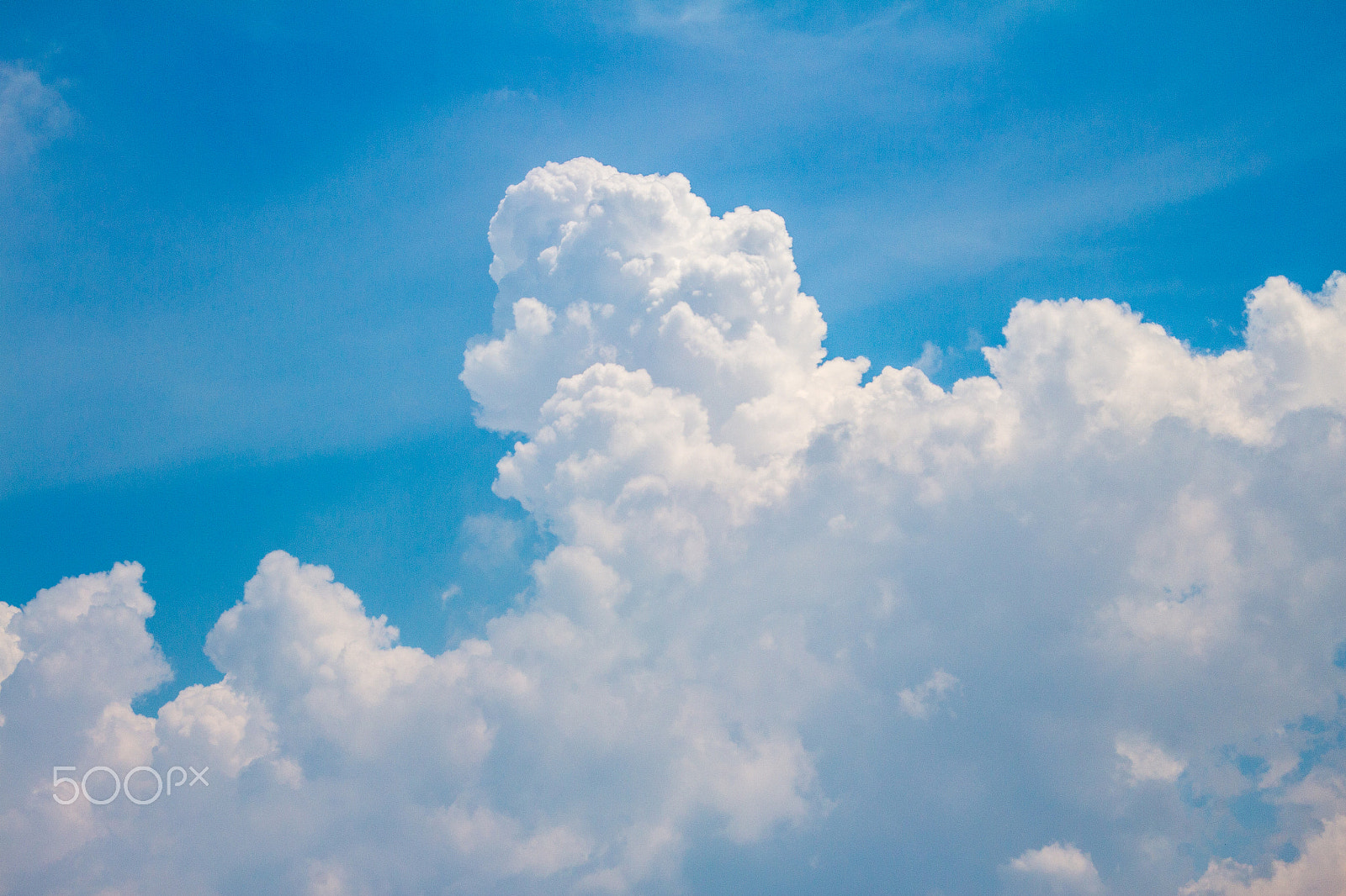 Canon EOS M sample photo. The blue sky with white cloud be overcast photography
