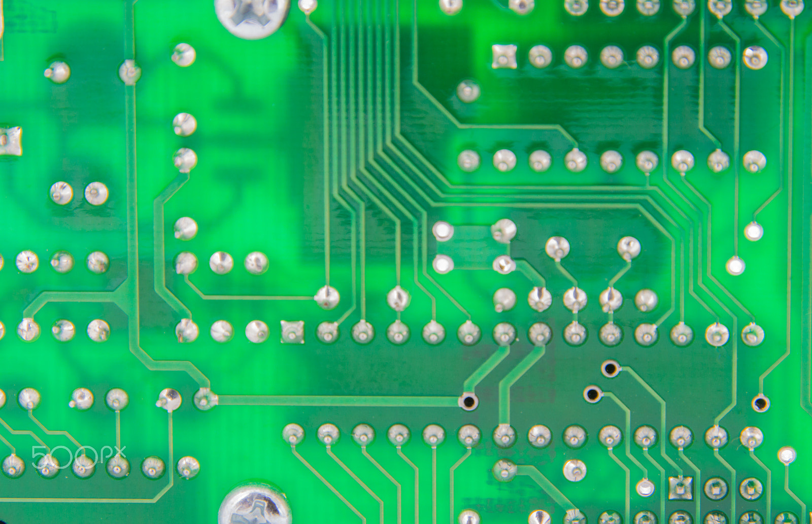 Canon EOS M sample photo. The bottom finished solder electronics pcb photography