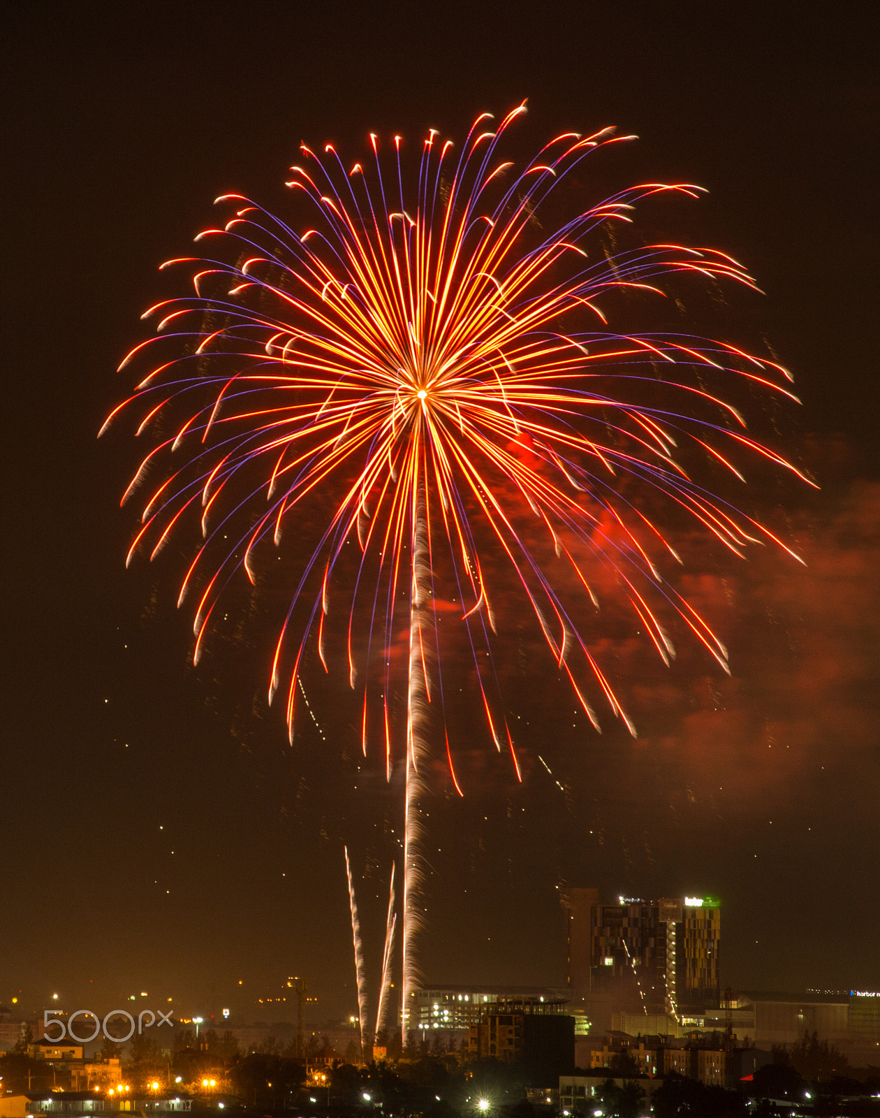 Canon EOS M sample photo. Colorful fireworks explosion in the dark sky photography