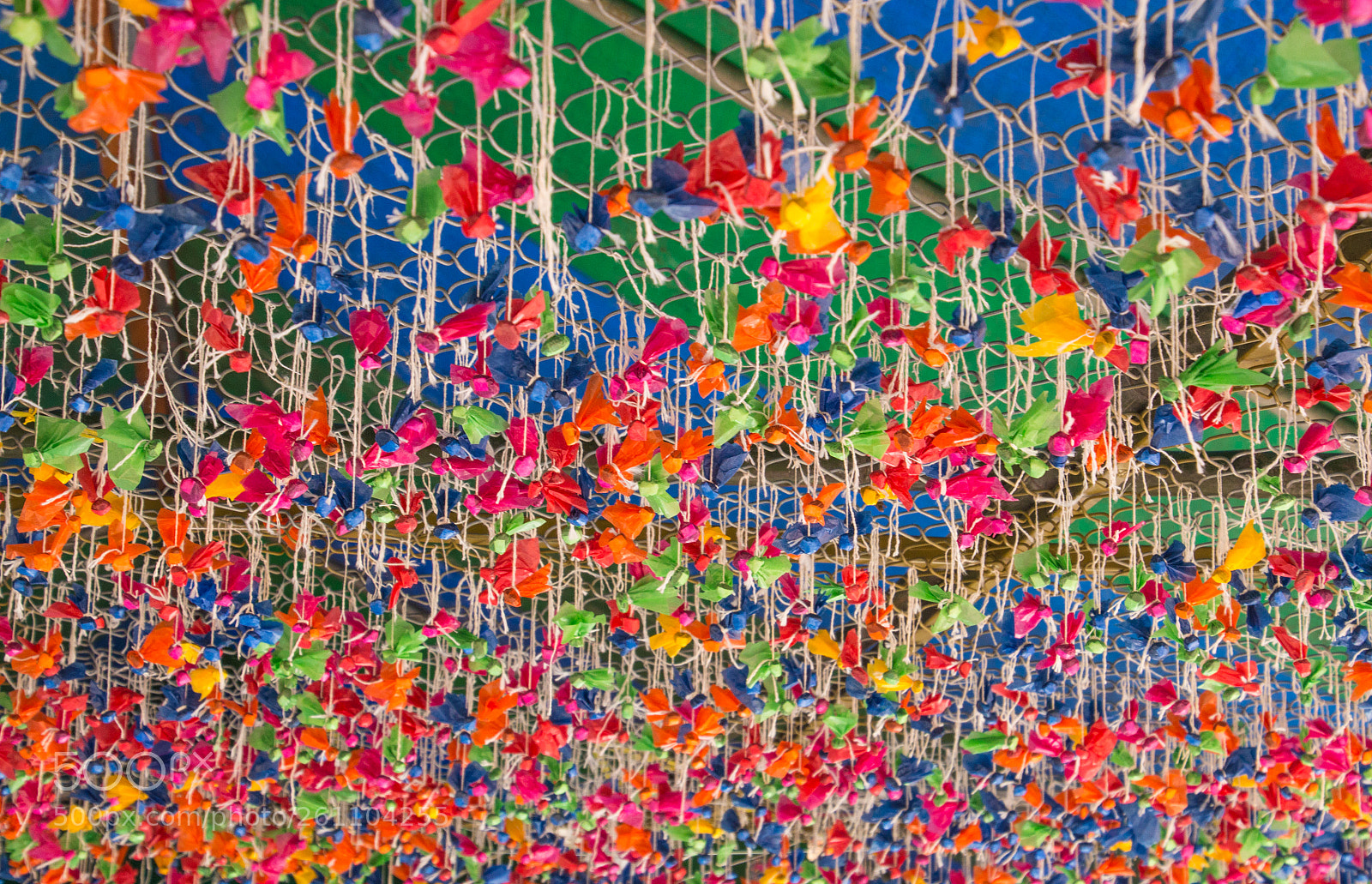 Canon EOS 70D sample photo. The colorful paper star photography