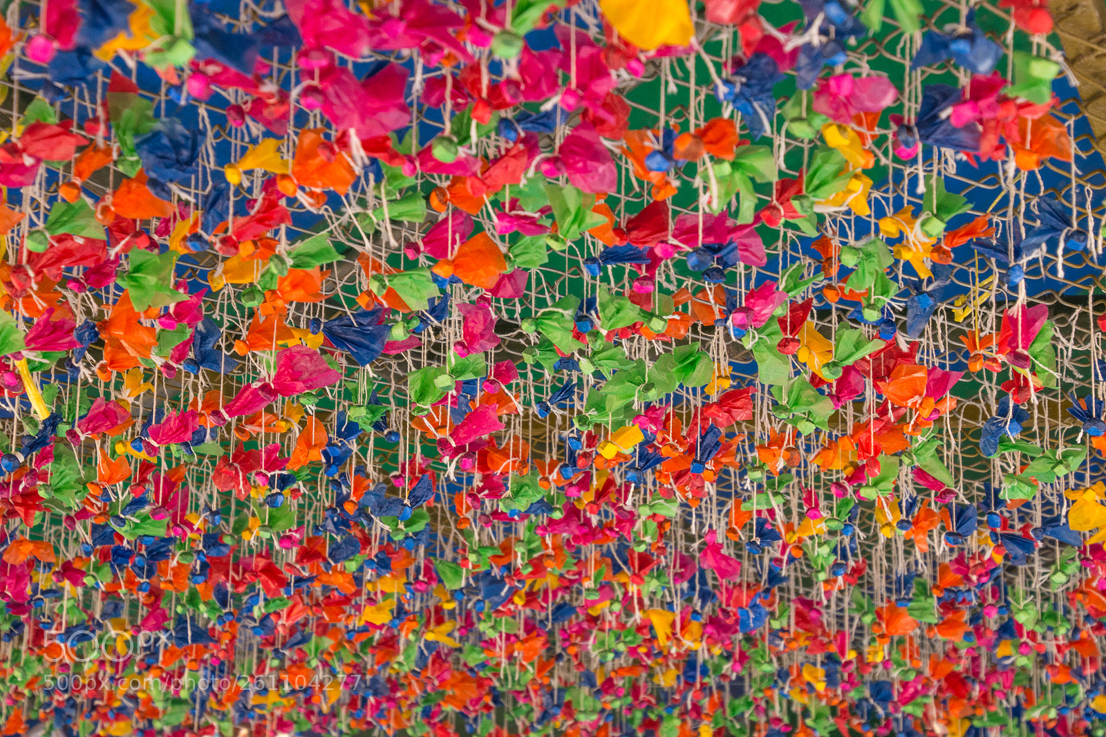 Canon EOS 70D sample photo. The colorful paper star photography