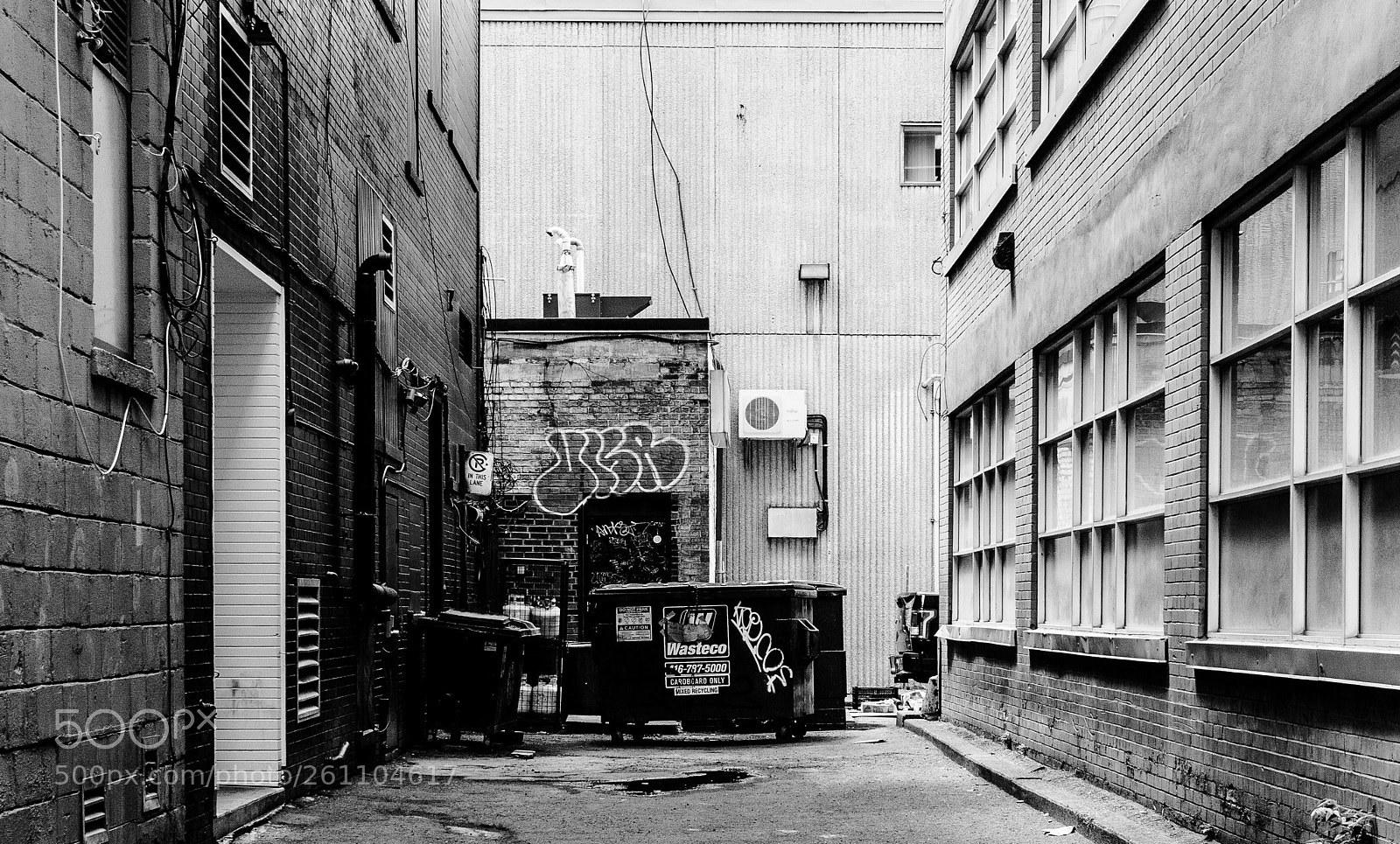 Canon EOS 750D (EOS Rebel T6i / EOS Kiss X8i) sample photo. Backdoor bw photography