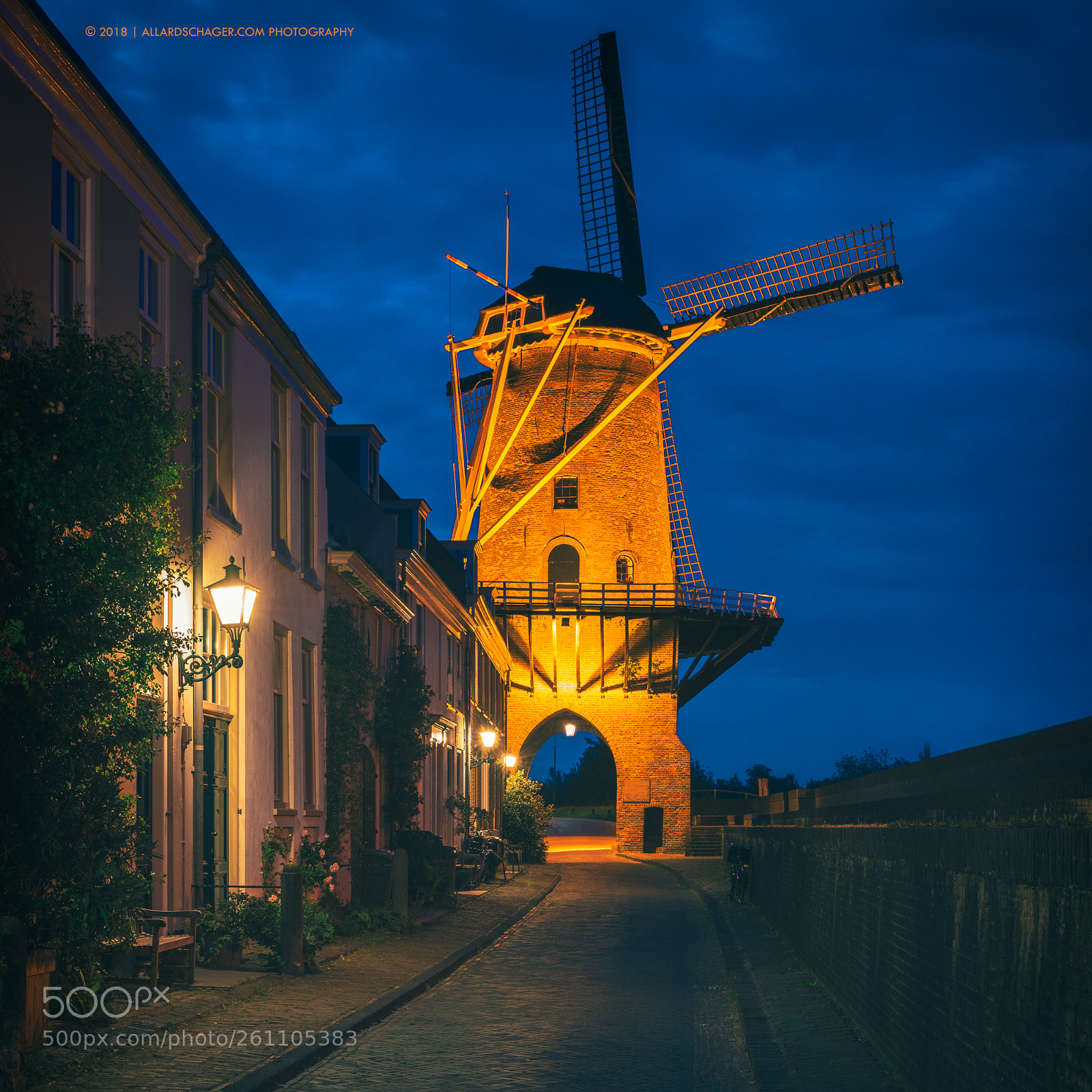 Nikon D810 sample photo. The drive through windmill photography