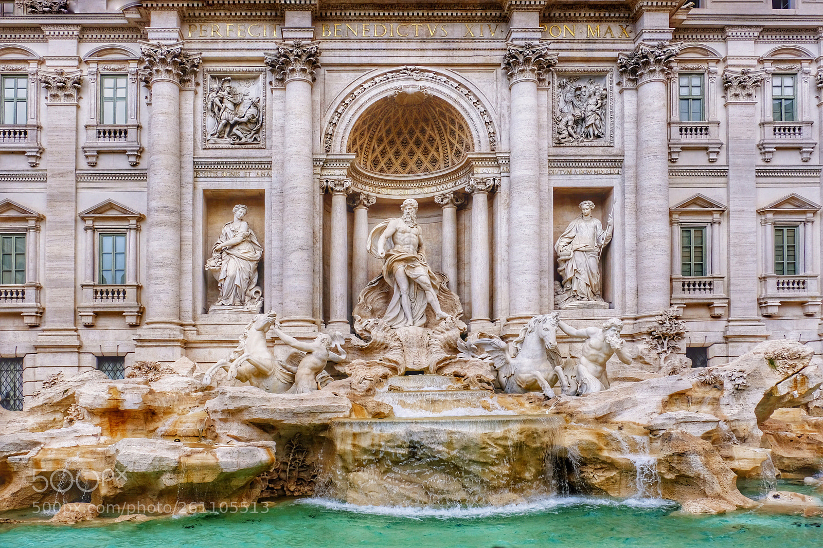 Fujifilm X-Pro2 sample photo. Trevi fountain photography