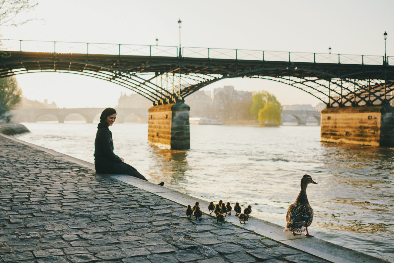 Fujifilm X-E2 sample photo. Magical moments by the seine river photography