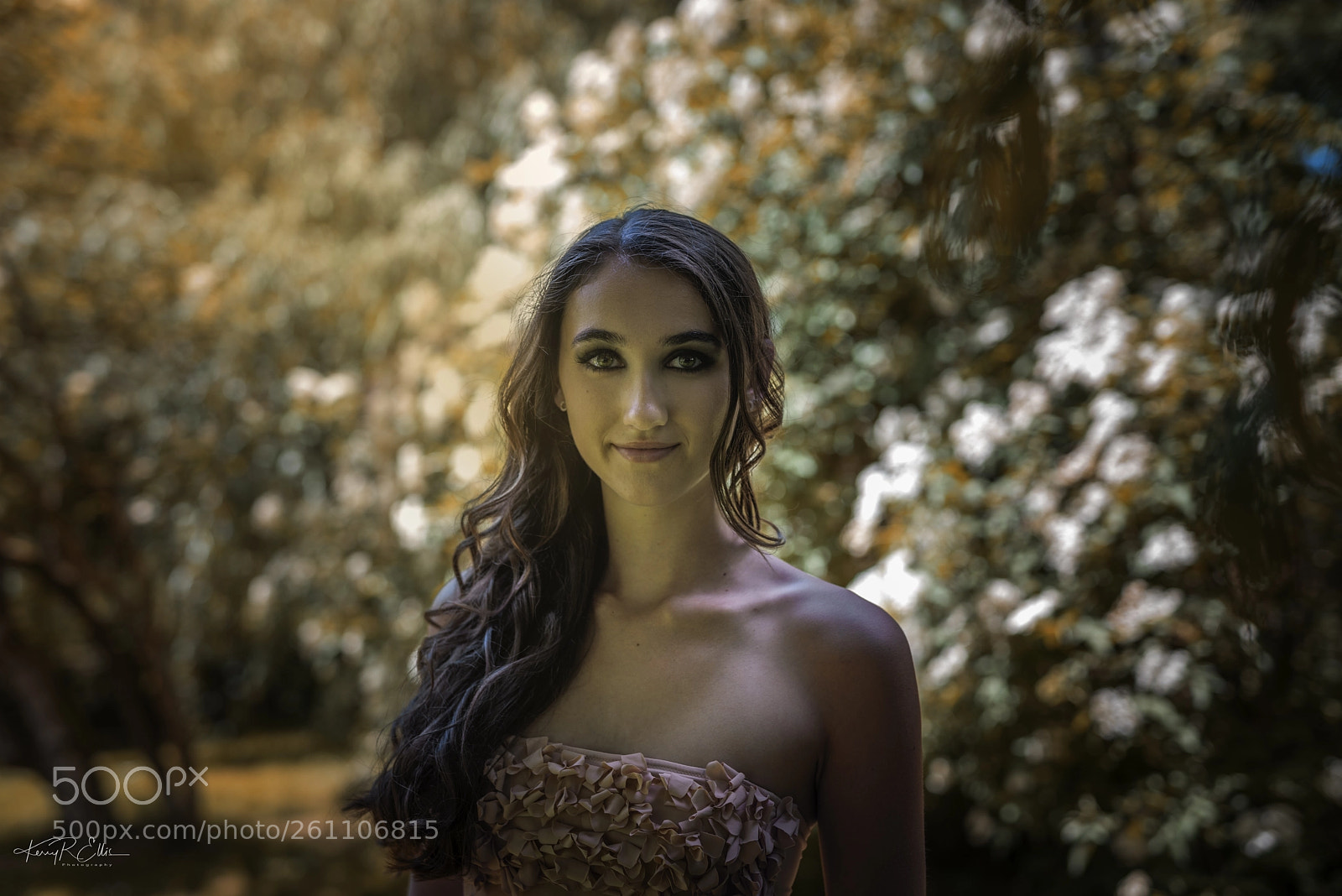 Nikon D810 sample photo. Laura under an orange photography