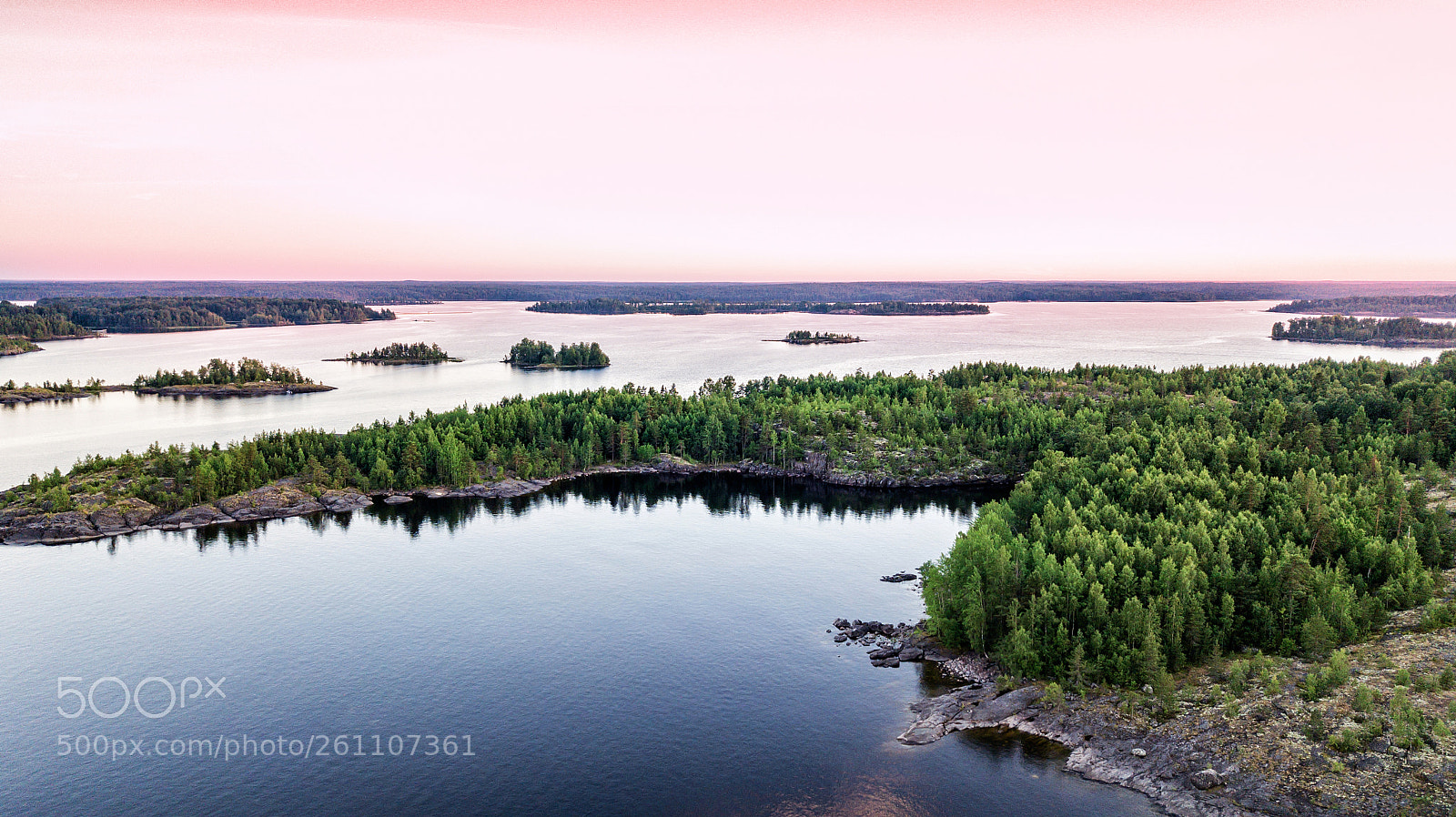 DJI FC220 sample photo. Ладожские шхеры photography
