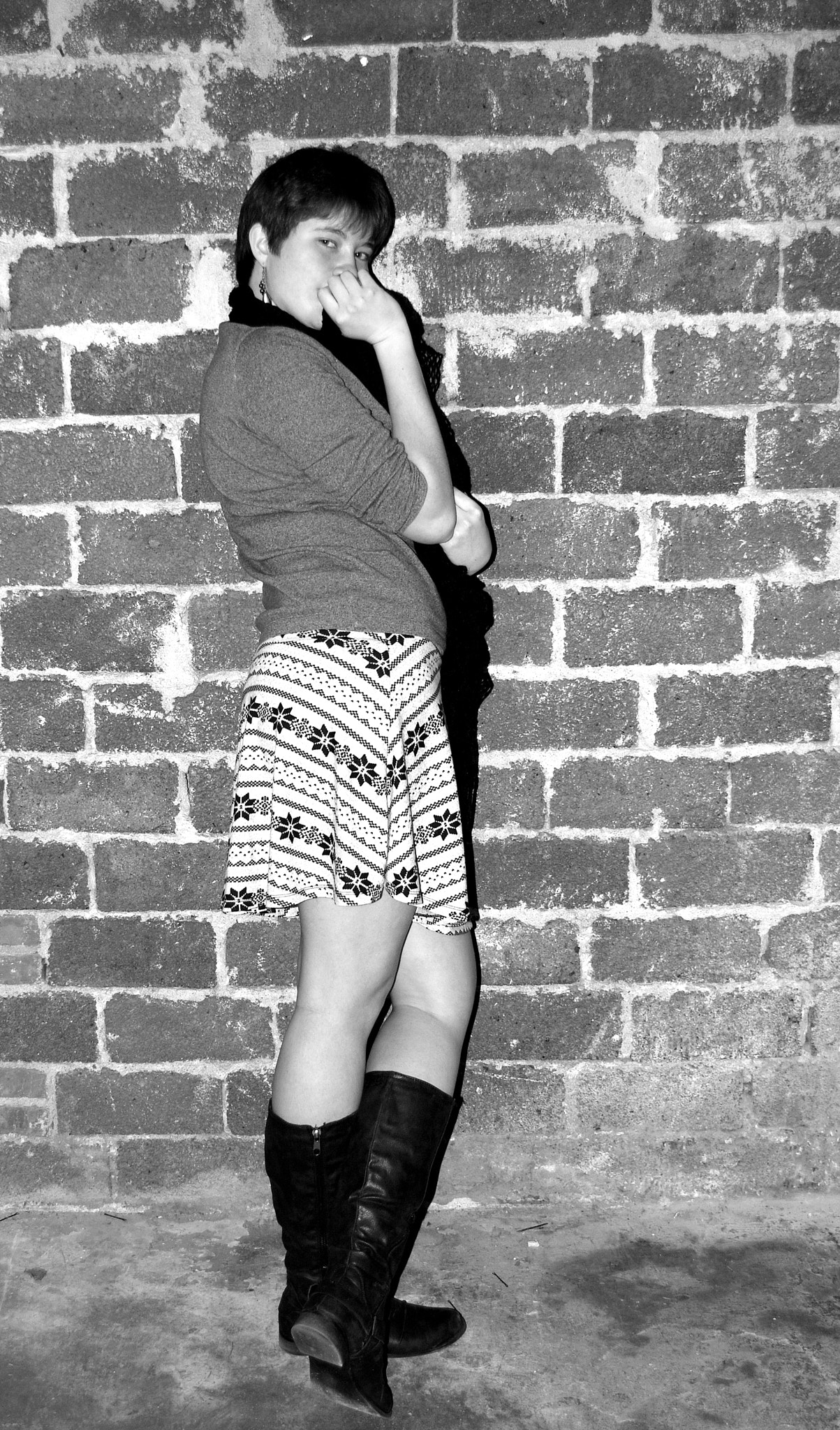 Nikon D60 sample photo. Plus size fashion model. photography