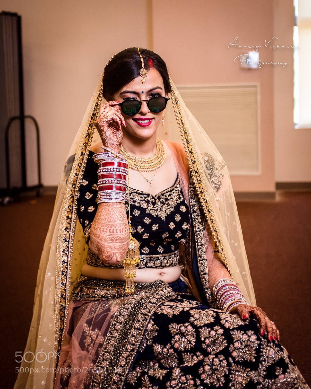 Nikon D750 sample photo. Indian bride photography