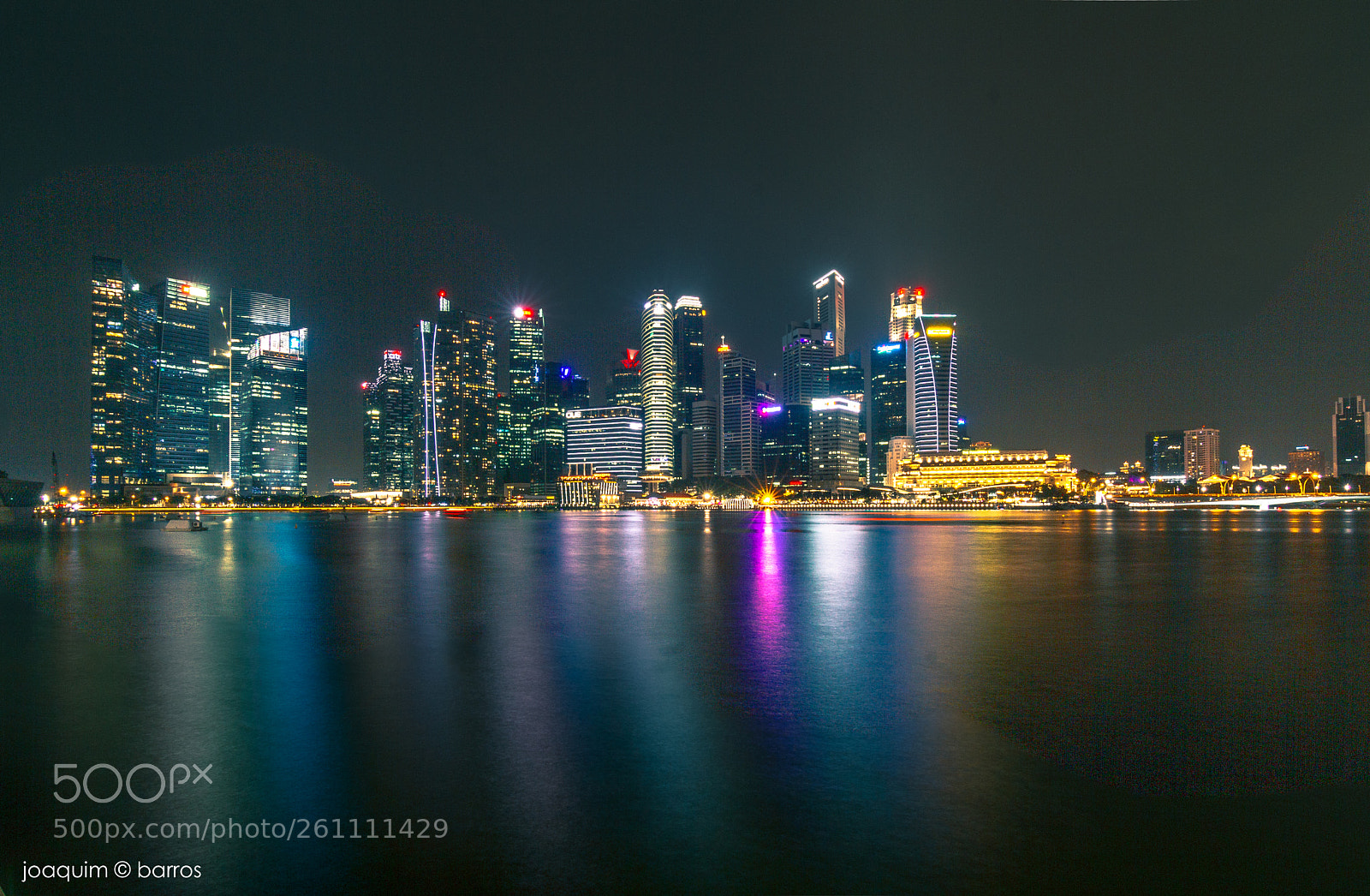 Canon EOS 7D sample photo. Marina bay photography