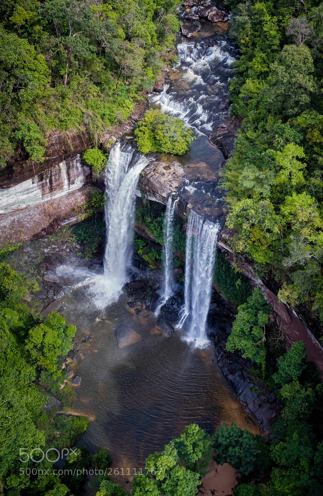 DJI FC6310 sample photo. Huei luang waterfall photography