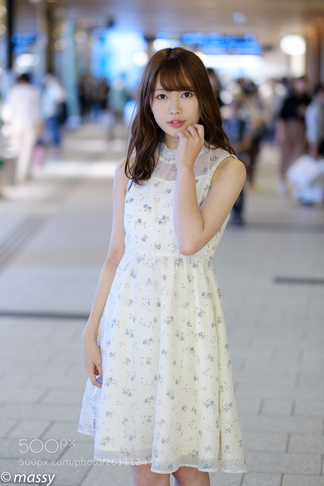 Fujifilm X-T2 sample photo. Shiori in tokyo midtown photography