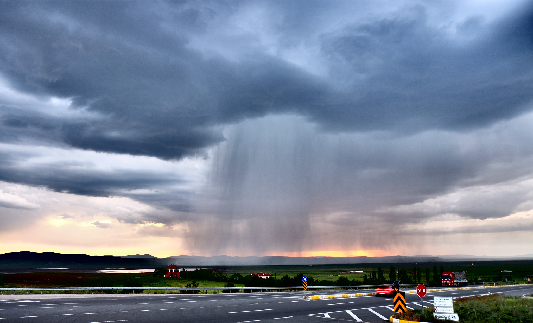 Fujifilm X-E2 sample photo. Spring in konya-ankara highway photography