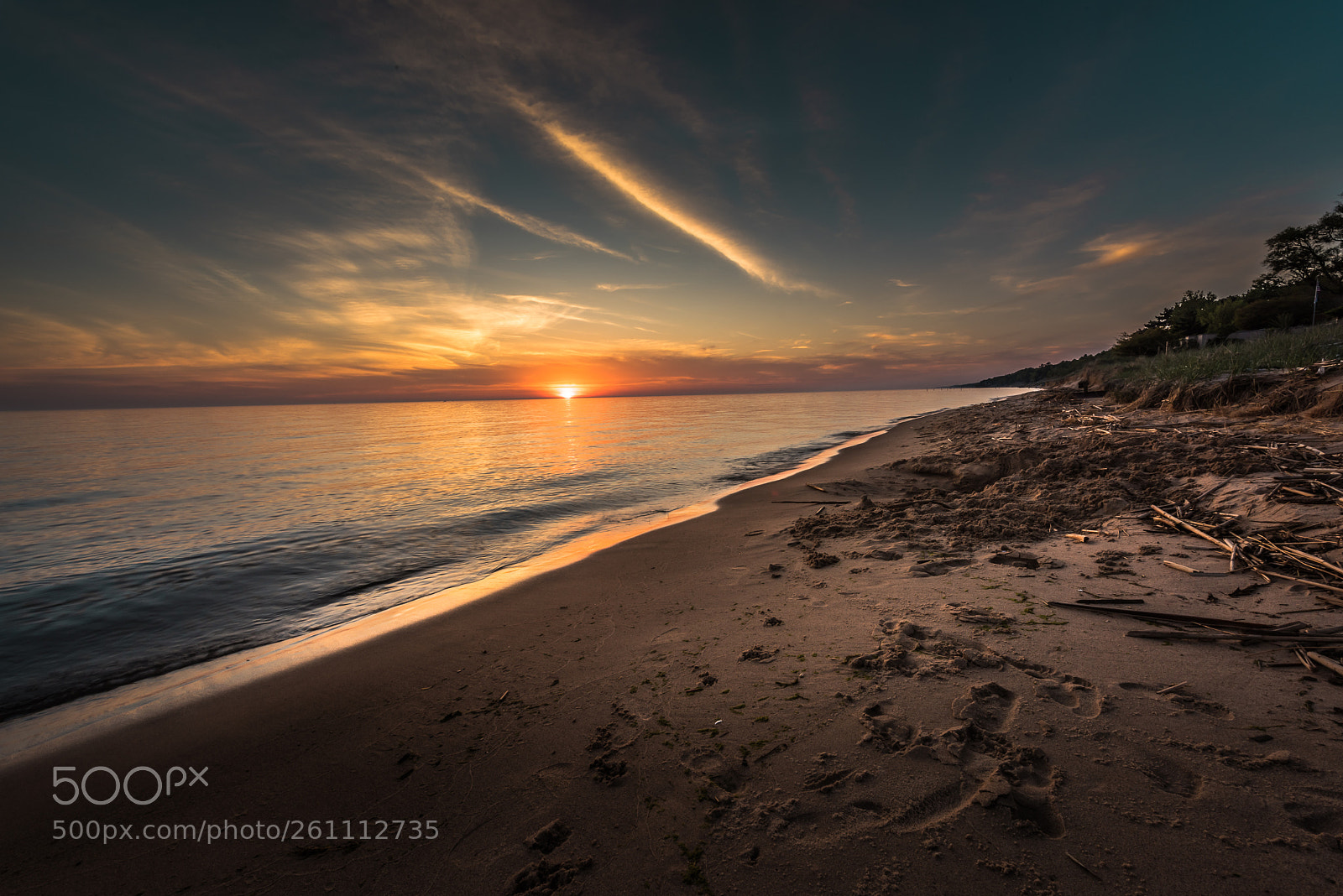 Nikon D810 sample photo. Grand haven sunset iii photography