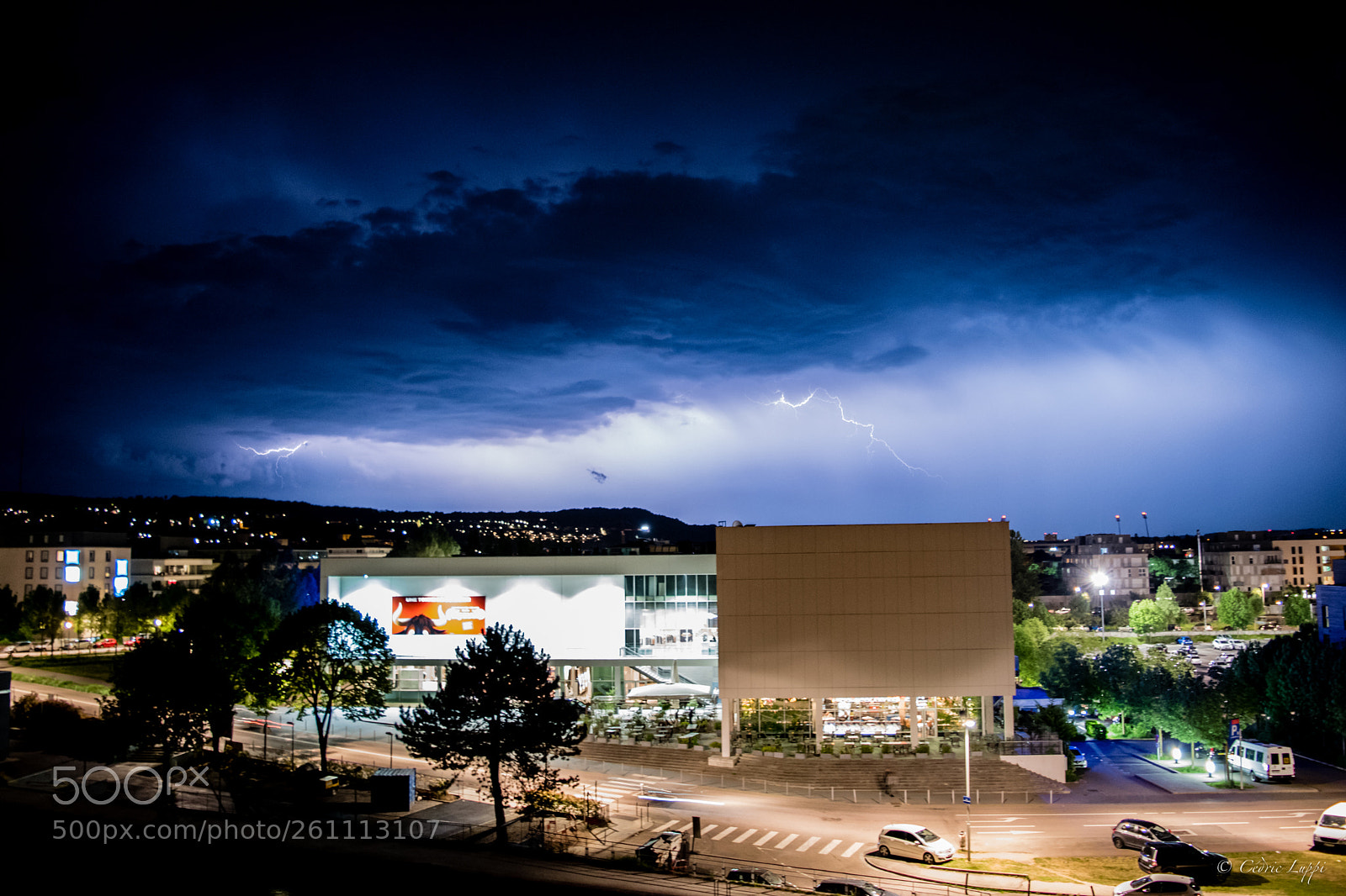 Nikon D5500 sample photo. Thunderstorm photography