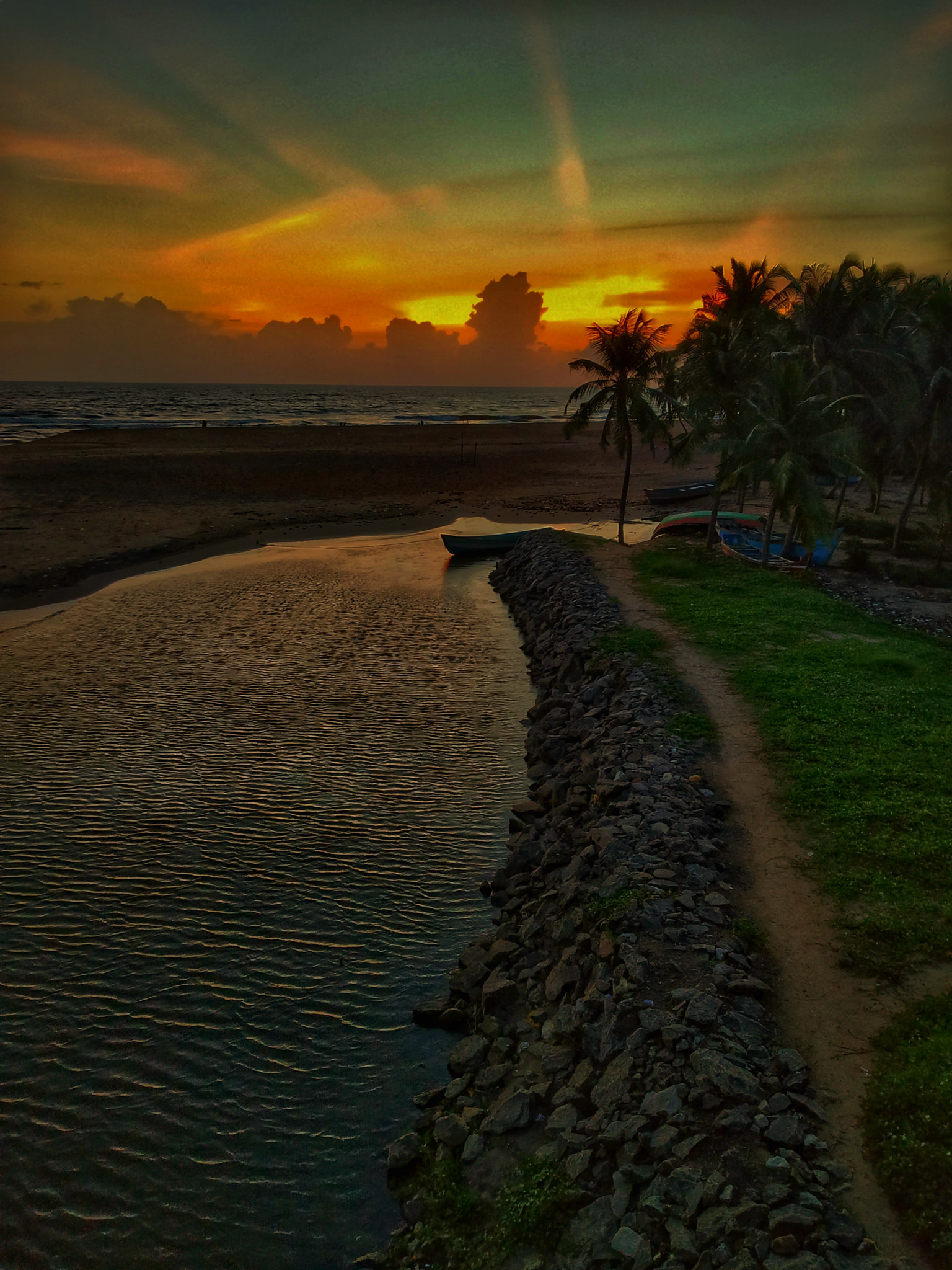 Xiaomi Redmi Note 5 Pro sample photo. Another great sunset photography