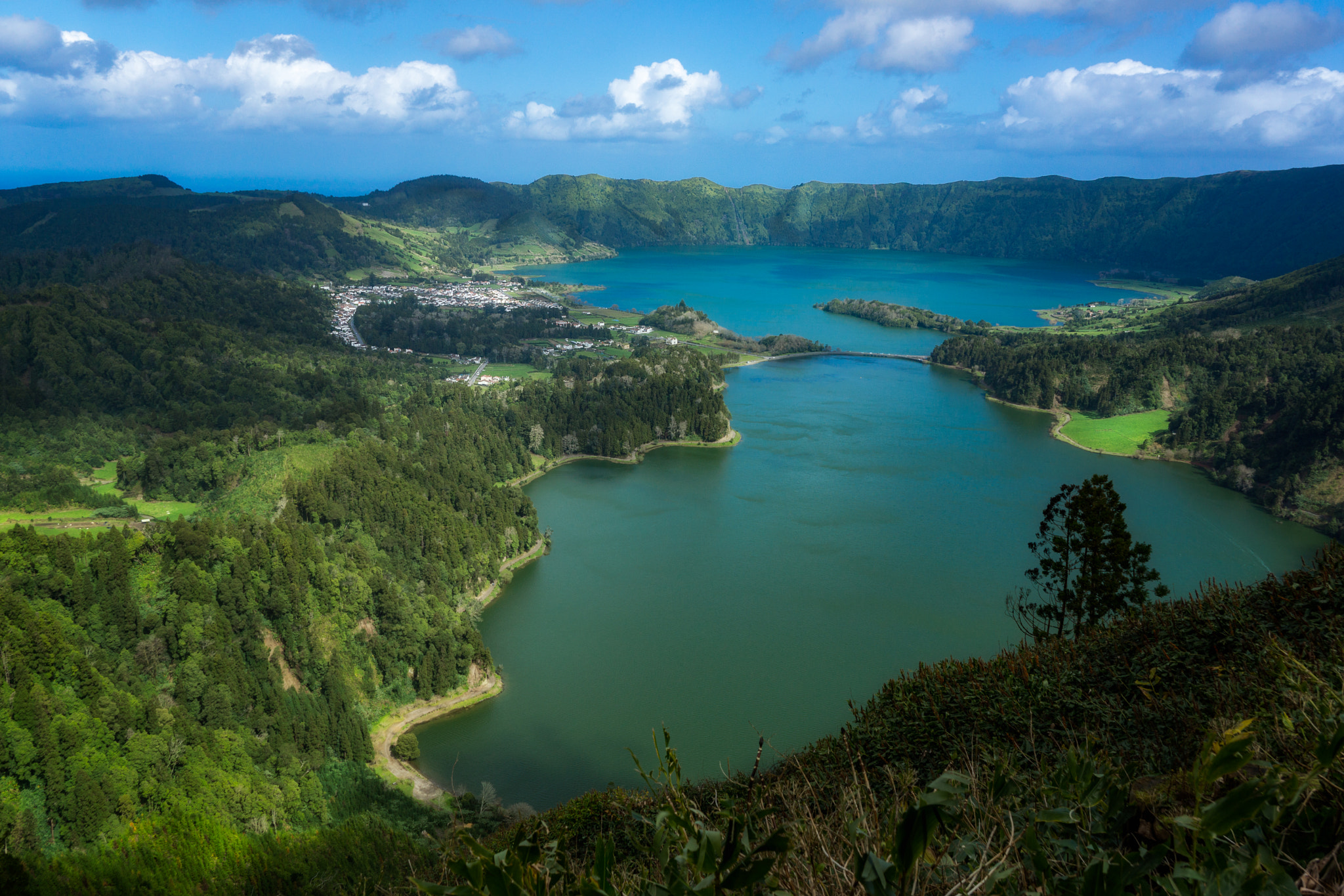 Sony SLT-A65 (SLT-A65V) sample photo. The caldera lakes of sete cidades photography