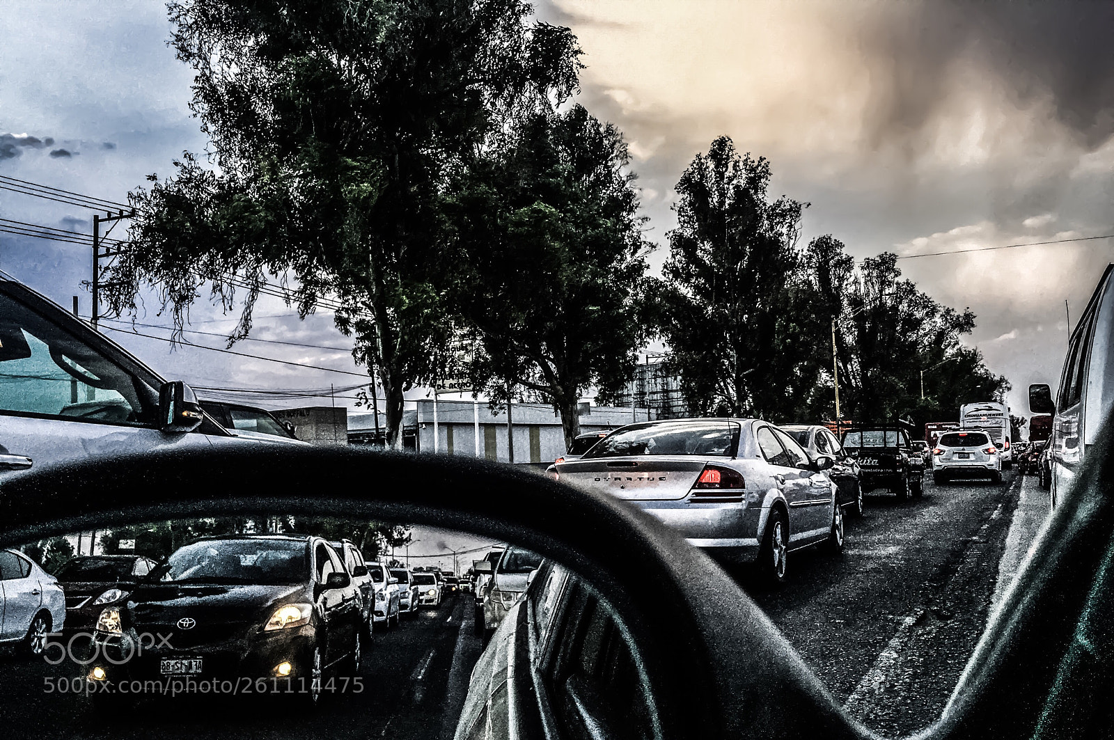 Apple iPhone 6 Plus sample photo. Traffic jam  photography