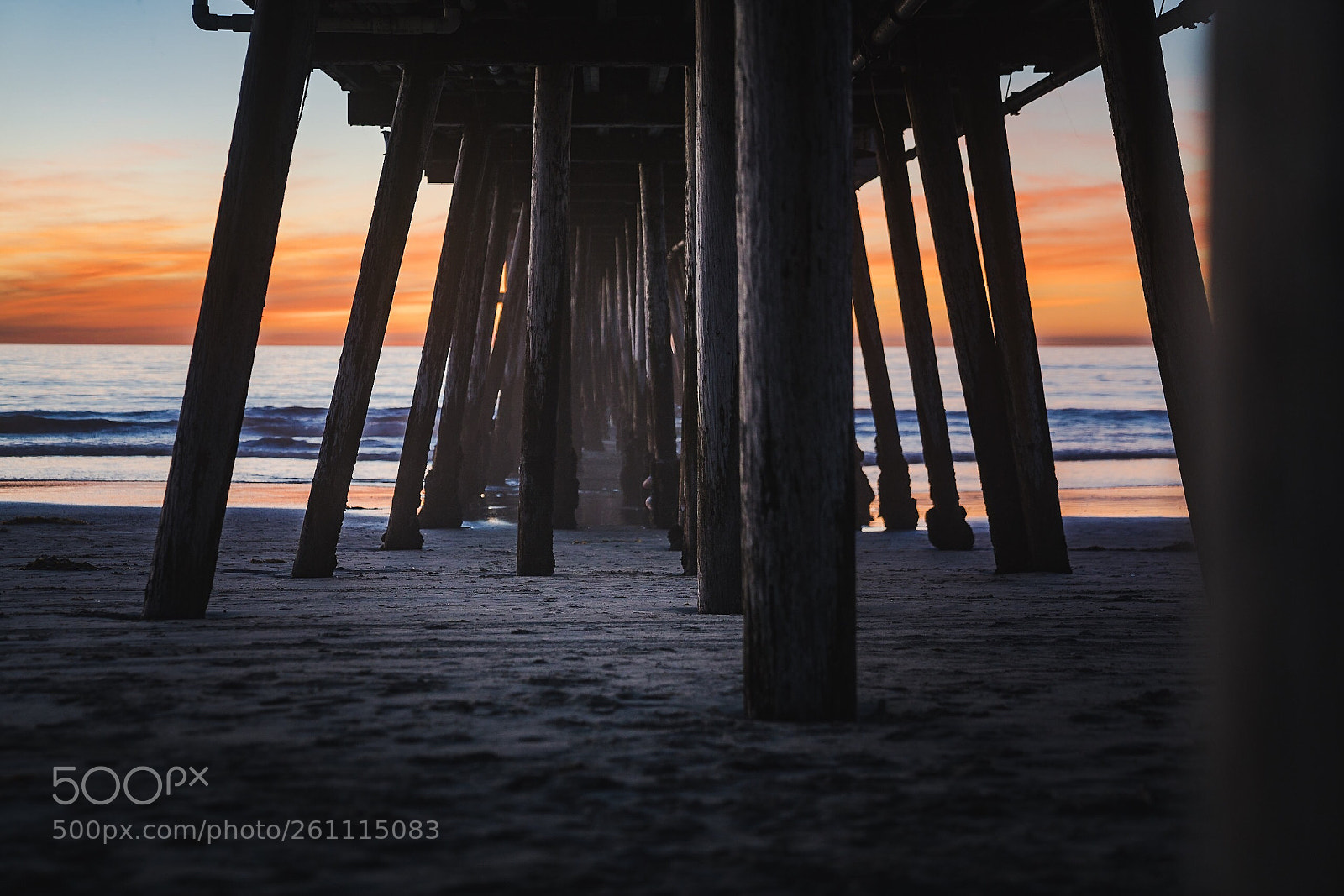 Sony a7R II sample photo. Under pier  photography