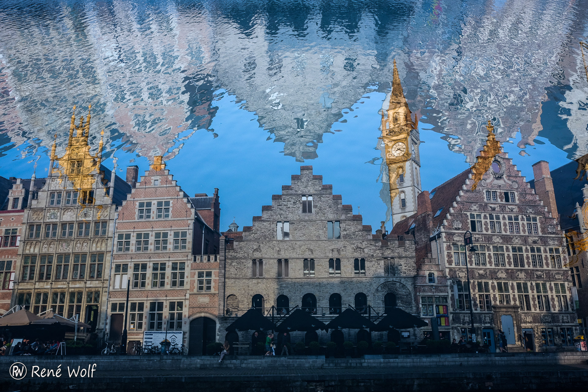 Fujifilm X70 sample photo. Spiegelbeeld gent photography