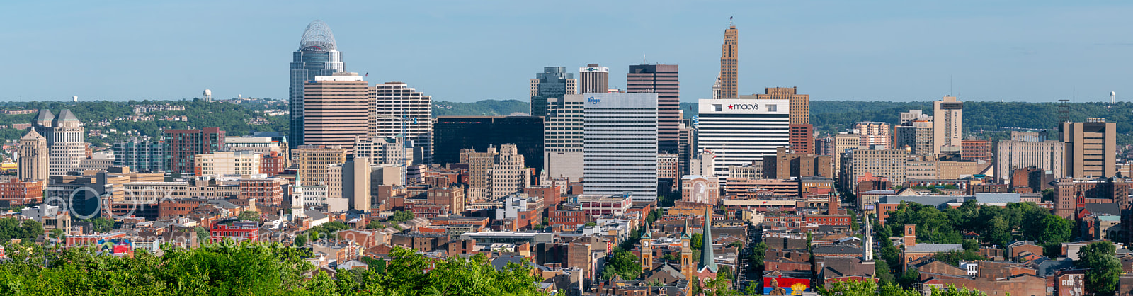 Panasonic Lumix DC-G9 sample photo. Cincinnati skyline from bellevue photography