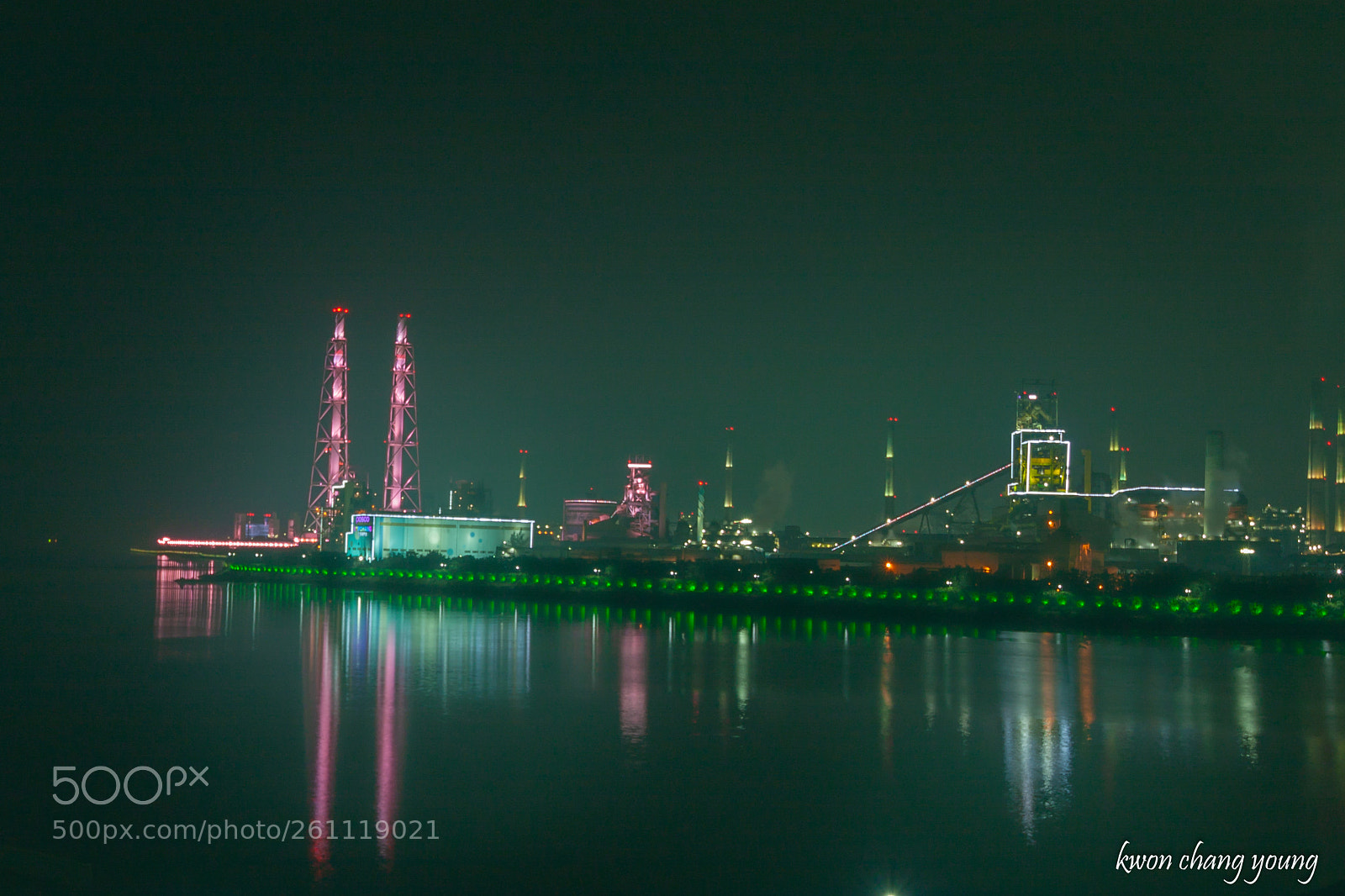Canon EOS 30D sample photo. 포항 야경 photography