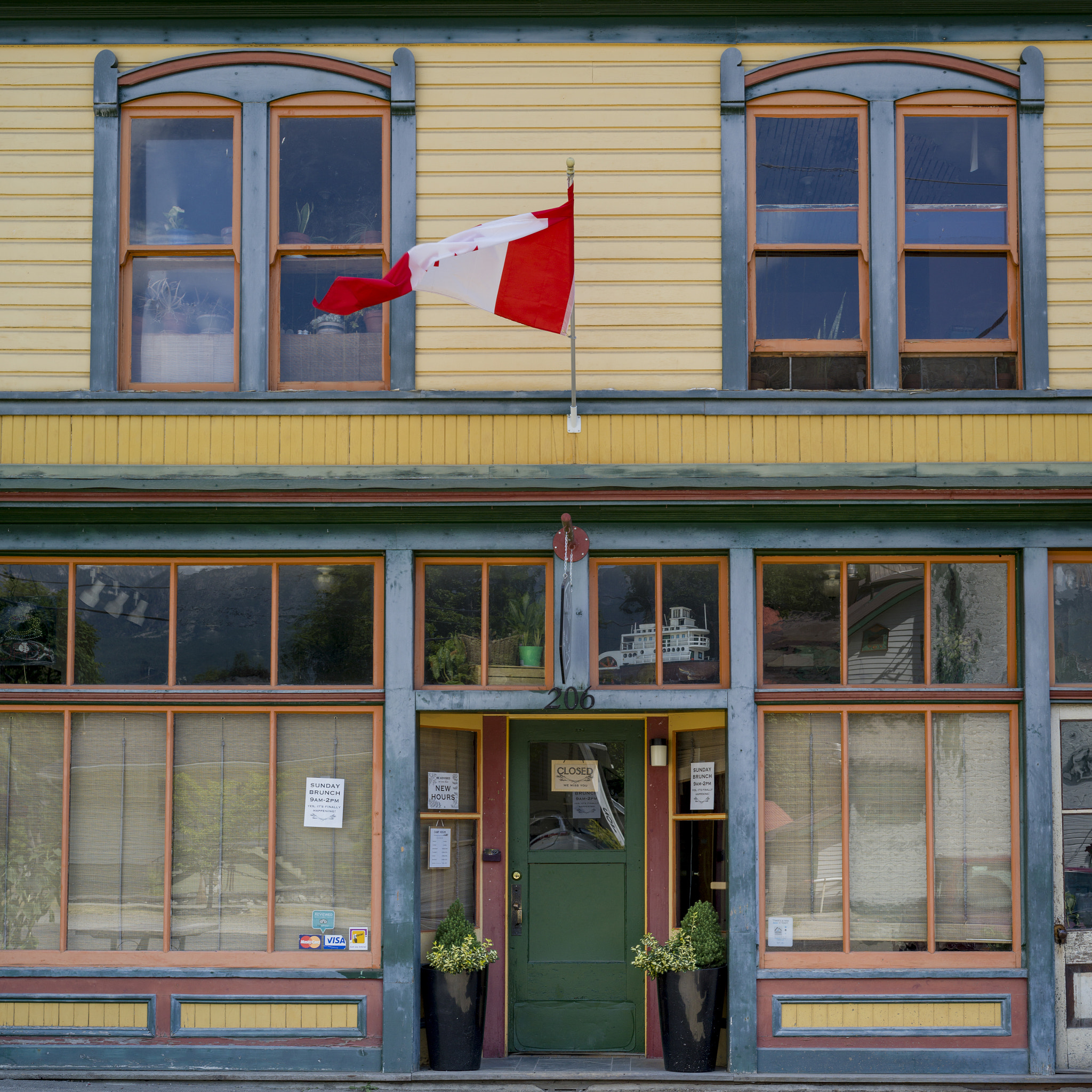 Hasselblad X1D-50c sample photo. Faade of restaurant, nelson, british columbia photography