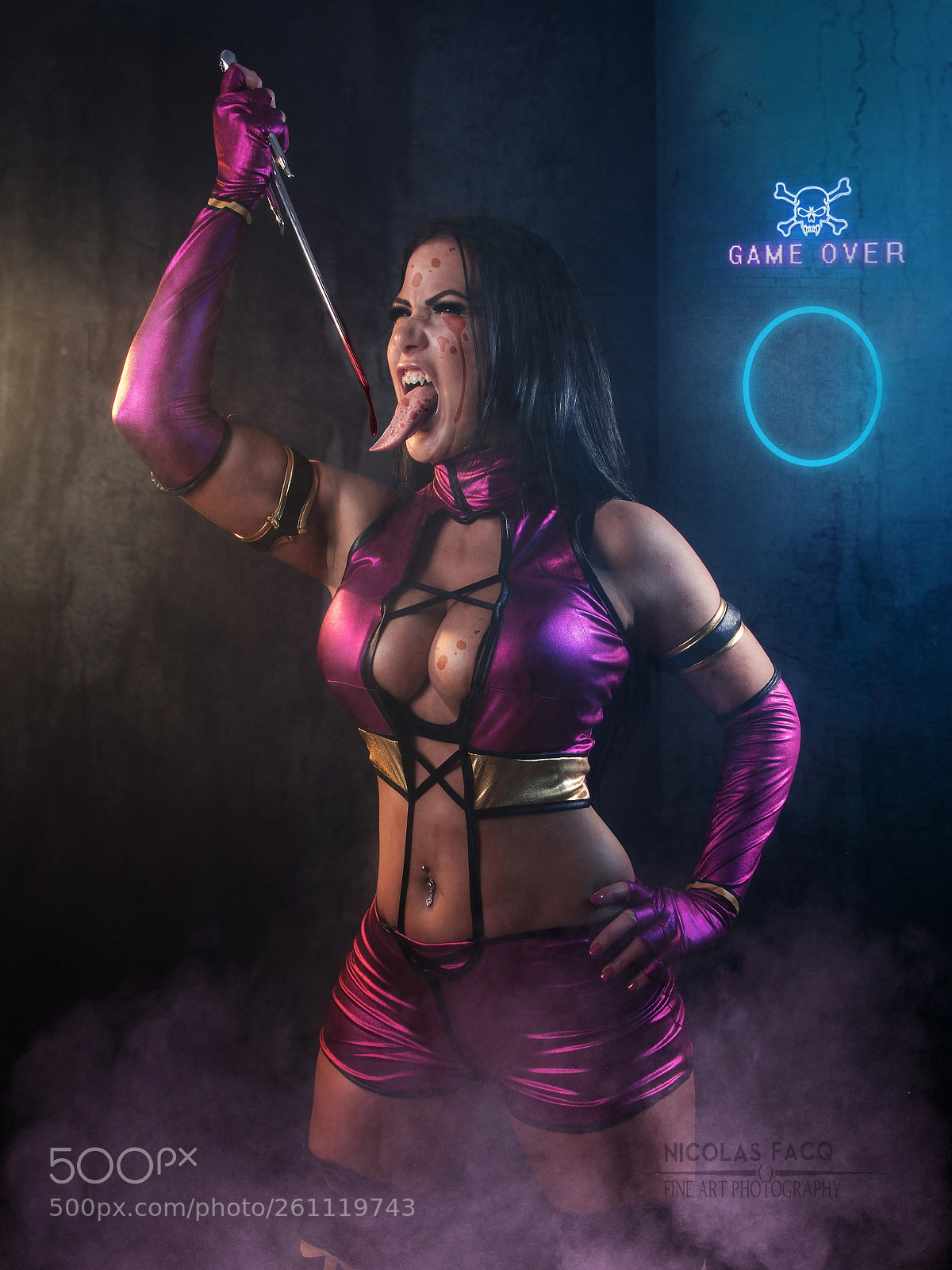 Olympus OM-D E-M5 sample photo. Mileena - game over photography