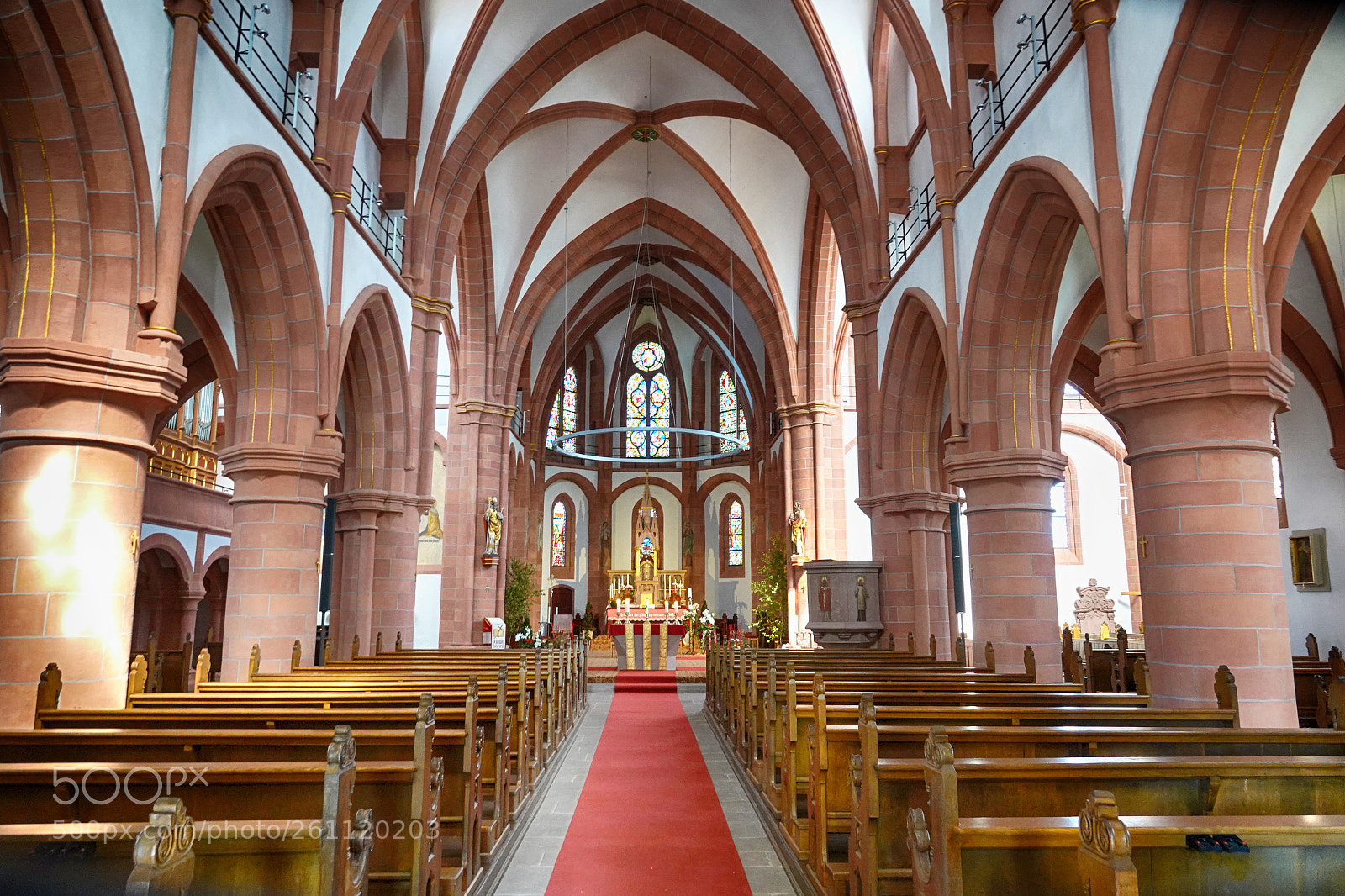 Sony Cyber-shot DSC-RX10 IV sample photo. Innenraum der st. johannes-kirche photography