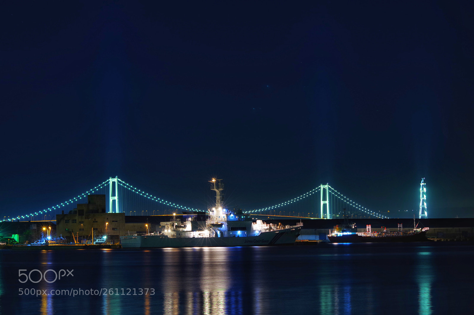 Pentax K-70 sample photo. Hakuchou bridge and patrol photography