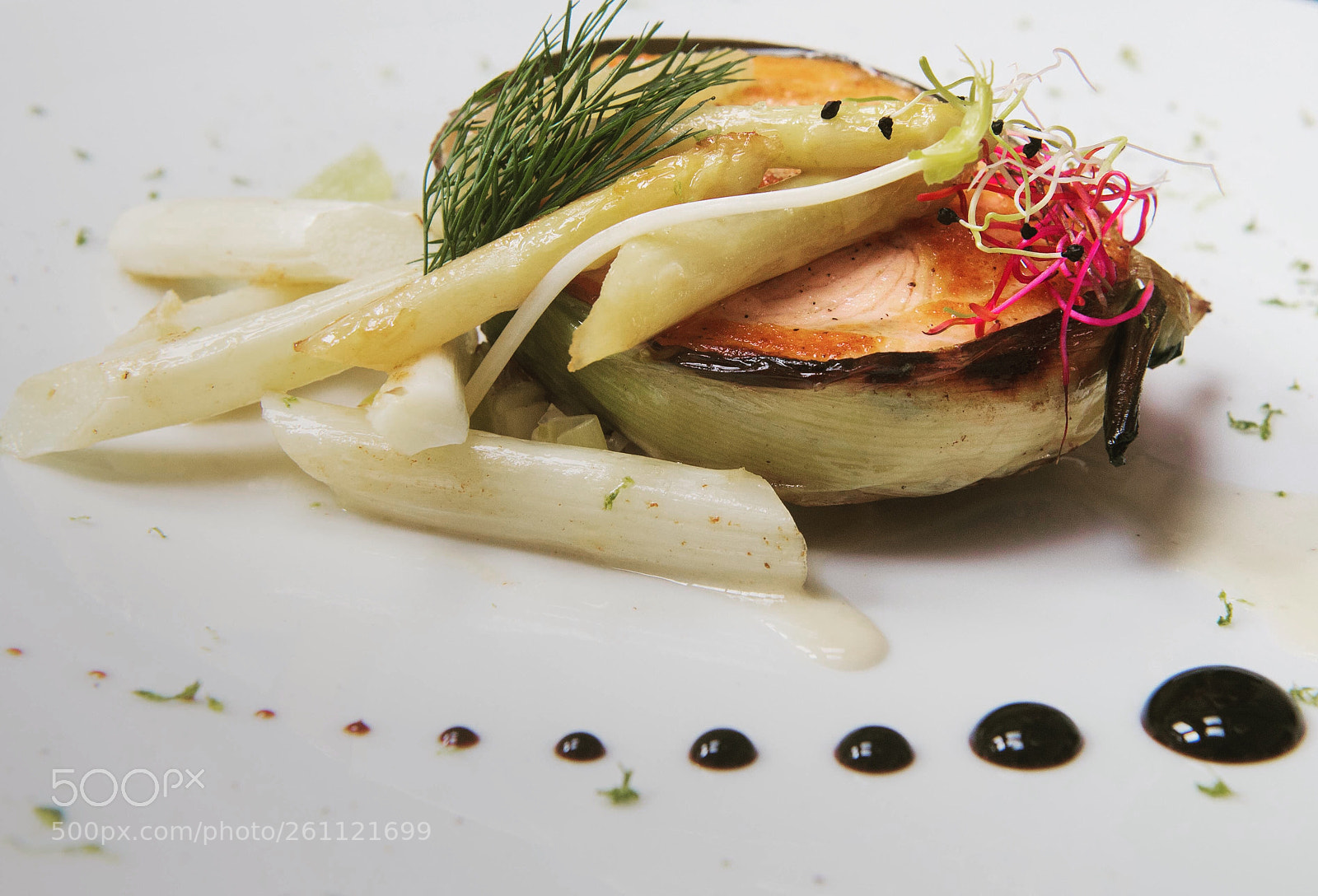Nikon D5 sample photo. Tournedos de saumon  photography