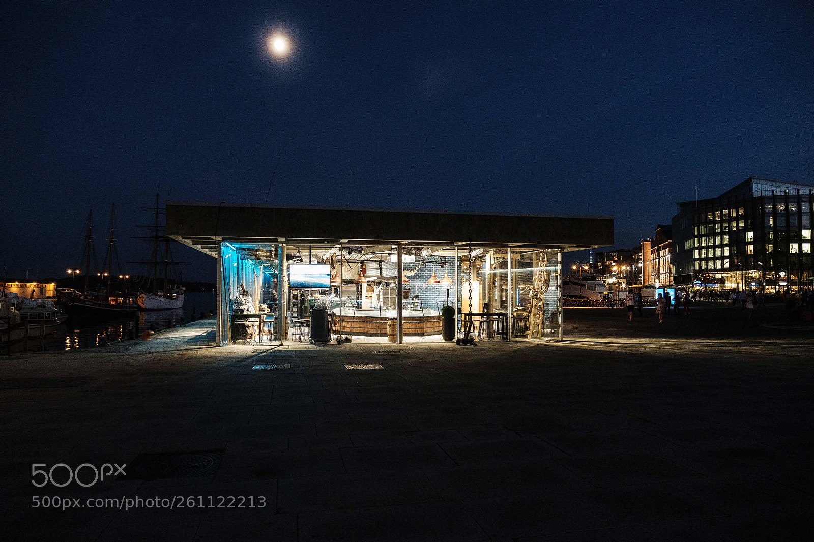 Fujifilm X-T2 sample photo. Moon over det nye photography