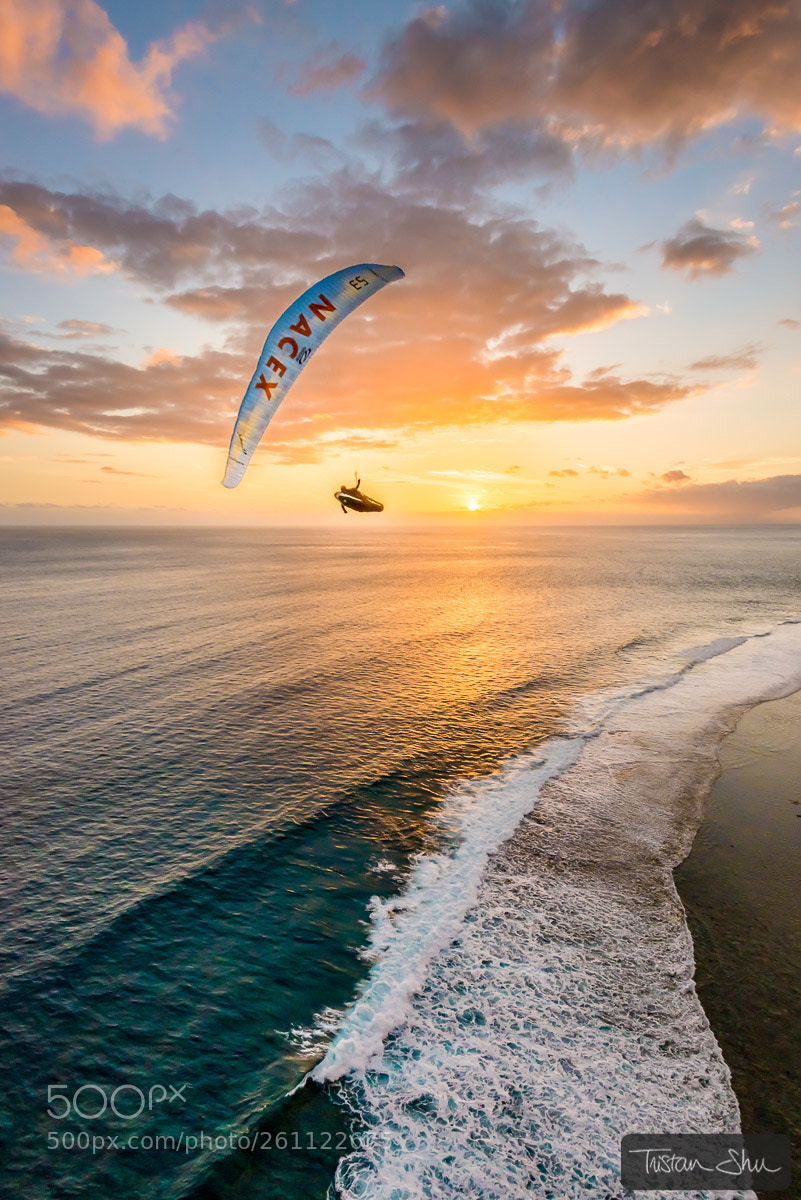 Nikon D800E sample photo. Sunset flying with felix photography