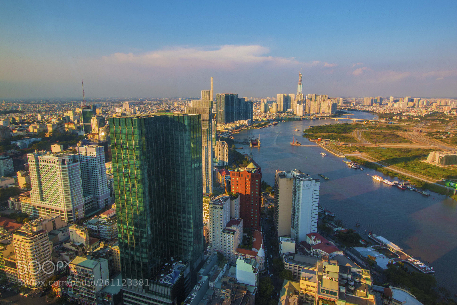 Canon EOS 70D sample photo. View from bitexco financial photography