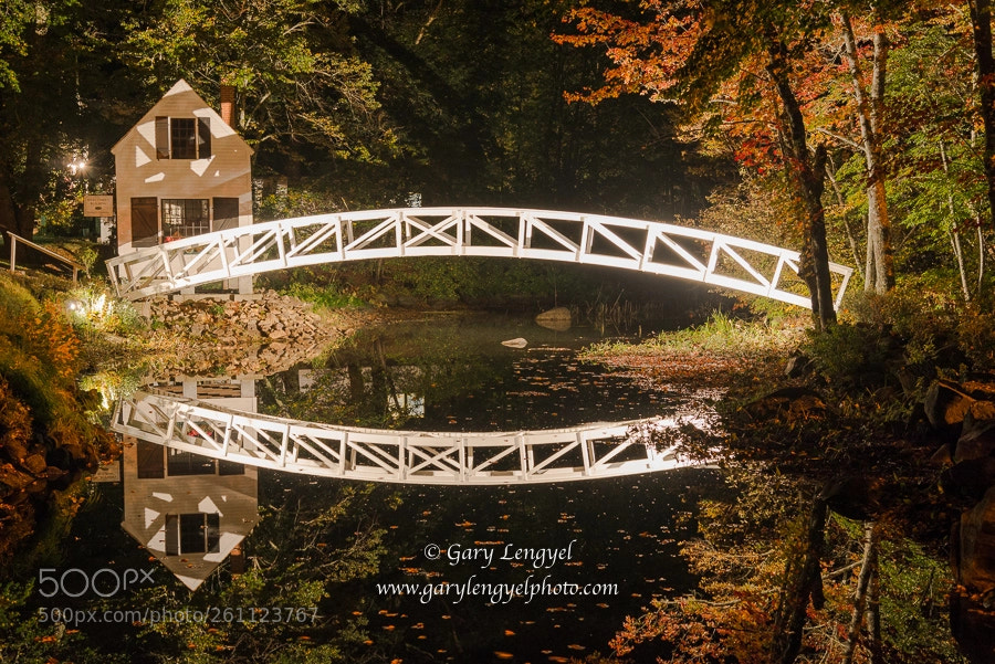 Nikon D800 sample photo. Somesville bridge photography