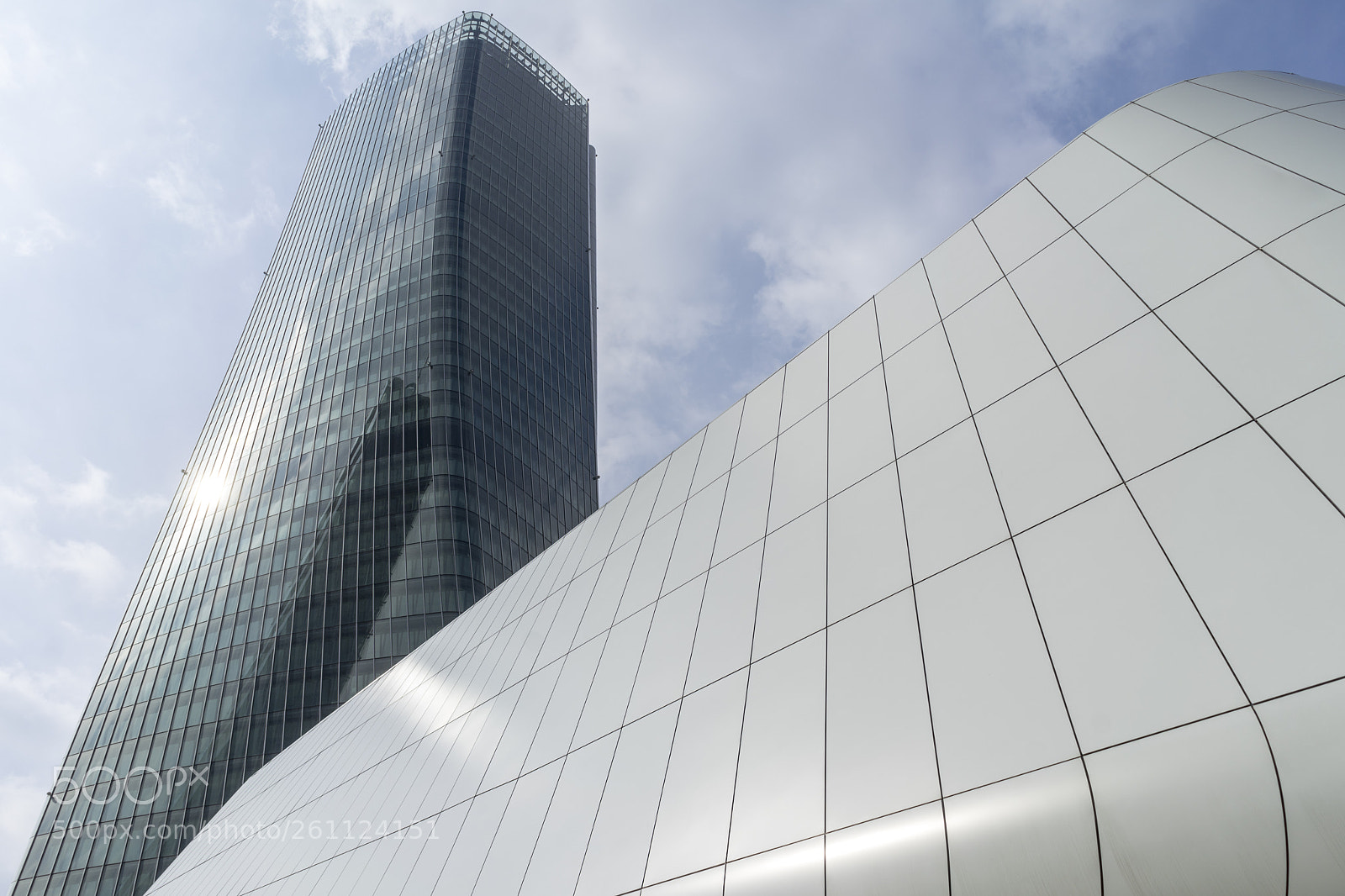 Sony a7 II sample photo. Hadid tower at citylife photography