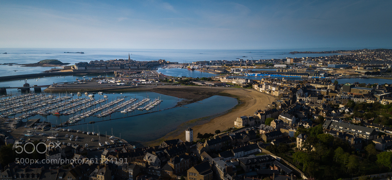 DJI FC6310 sample photo. Saint malo photography
