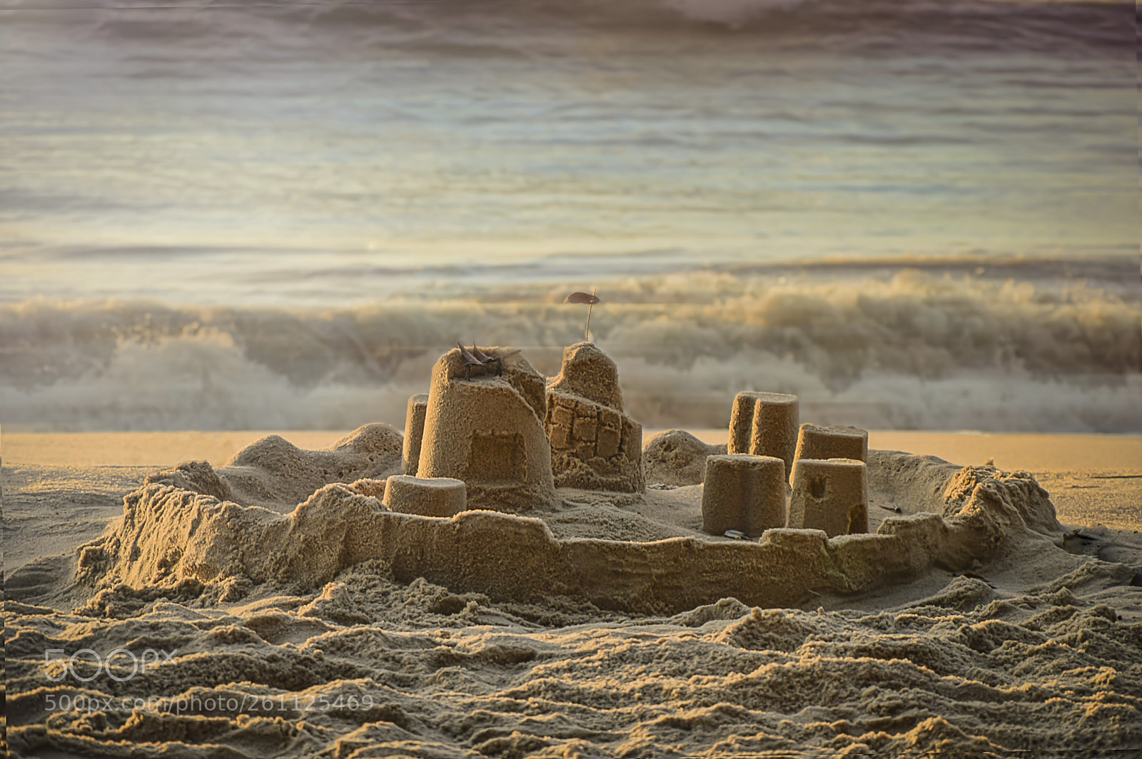 Nikon D3200 sample photo. Sand castle photography