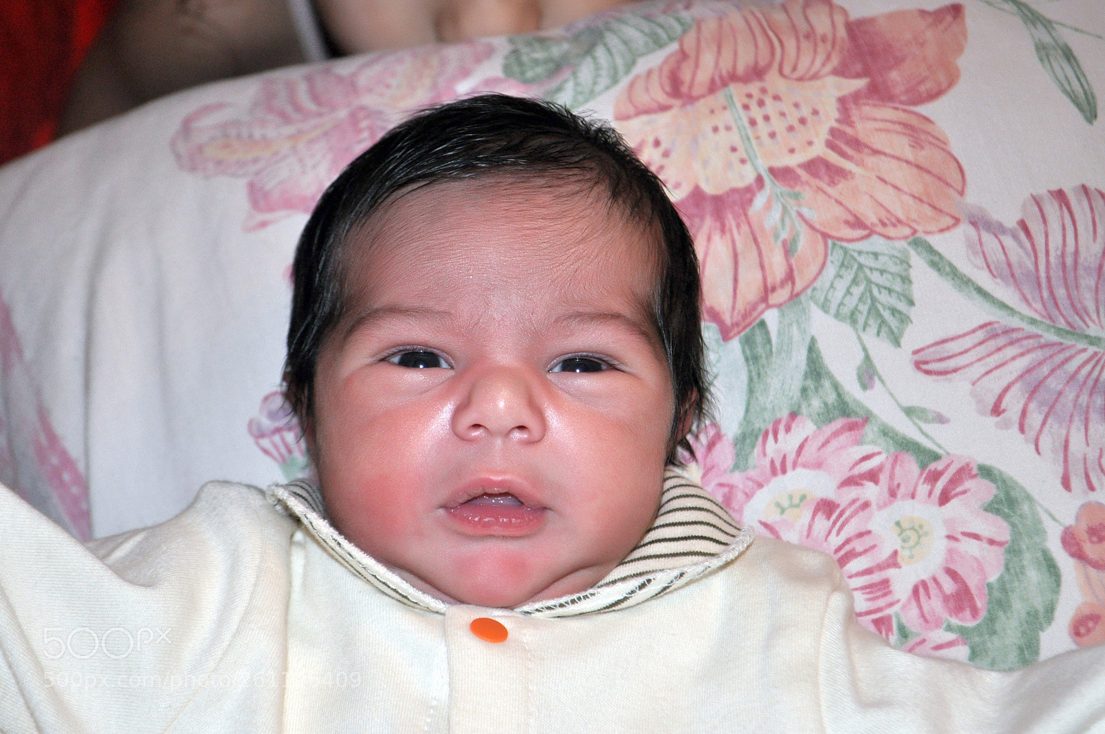 Nikon D5000 sample photo. My newborn son photography