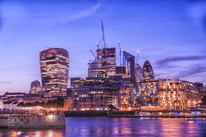 Nikon D700 sample photo. View over the thames photography