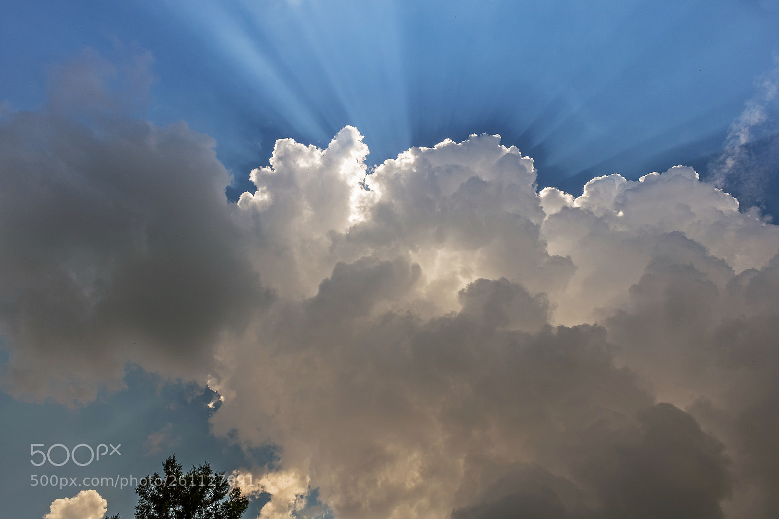 Canon EOS 750D (EOS Rebel T6i / EOS Kiss X8i) sample photo. Crepuscular rays photography