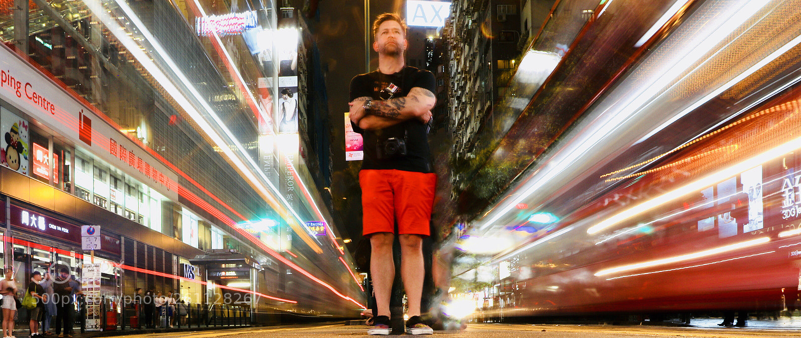 Canon EOS 5D Mark IV sample photo. Light trail tst photography
