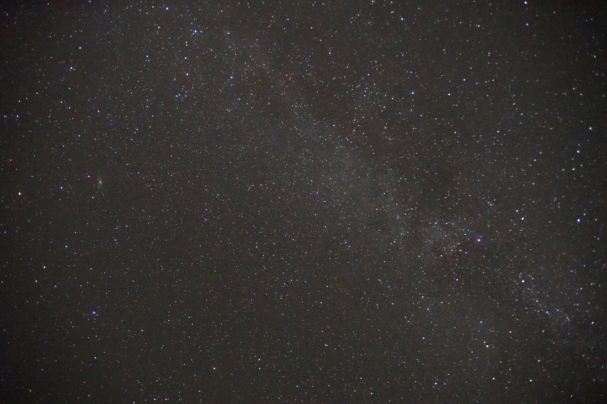 Sony 28-75mm F2.8 SAM sample photo. Night sky photography