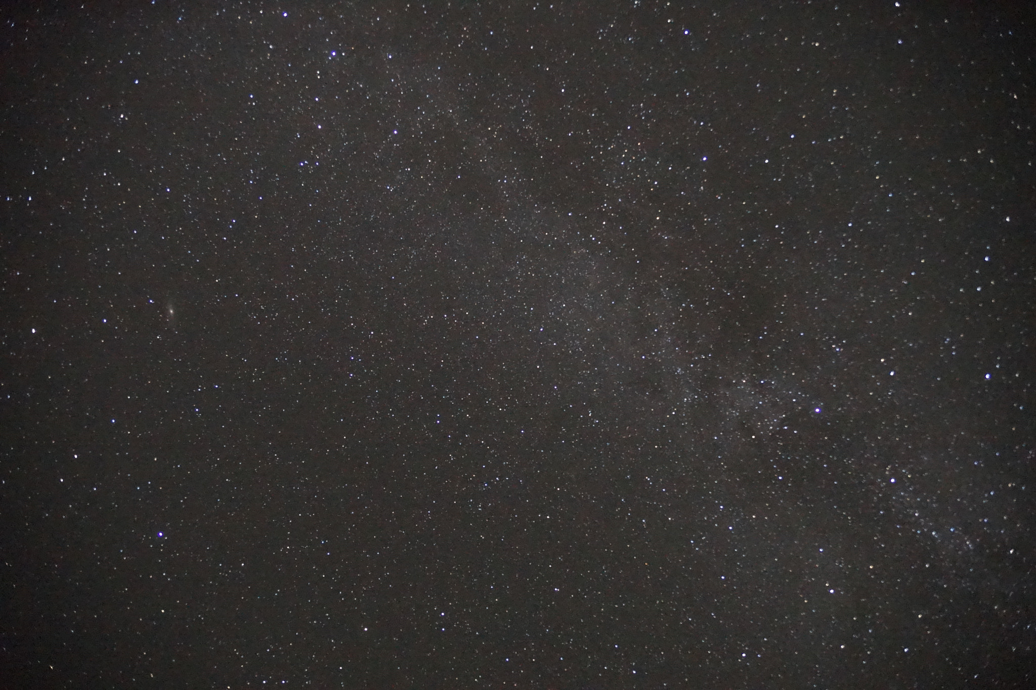 Sony a99 II sample photo. Night sky photography