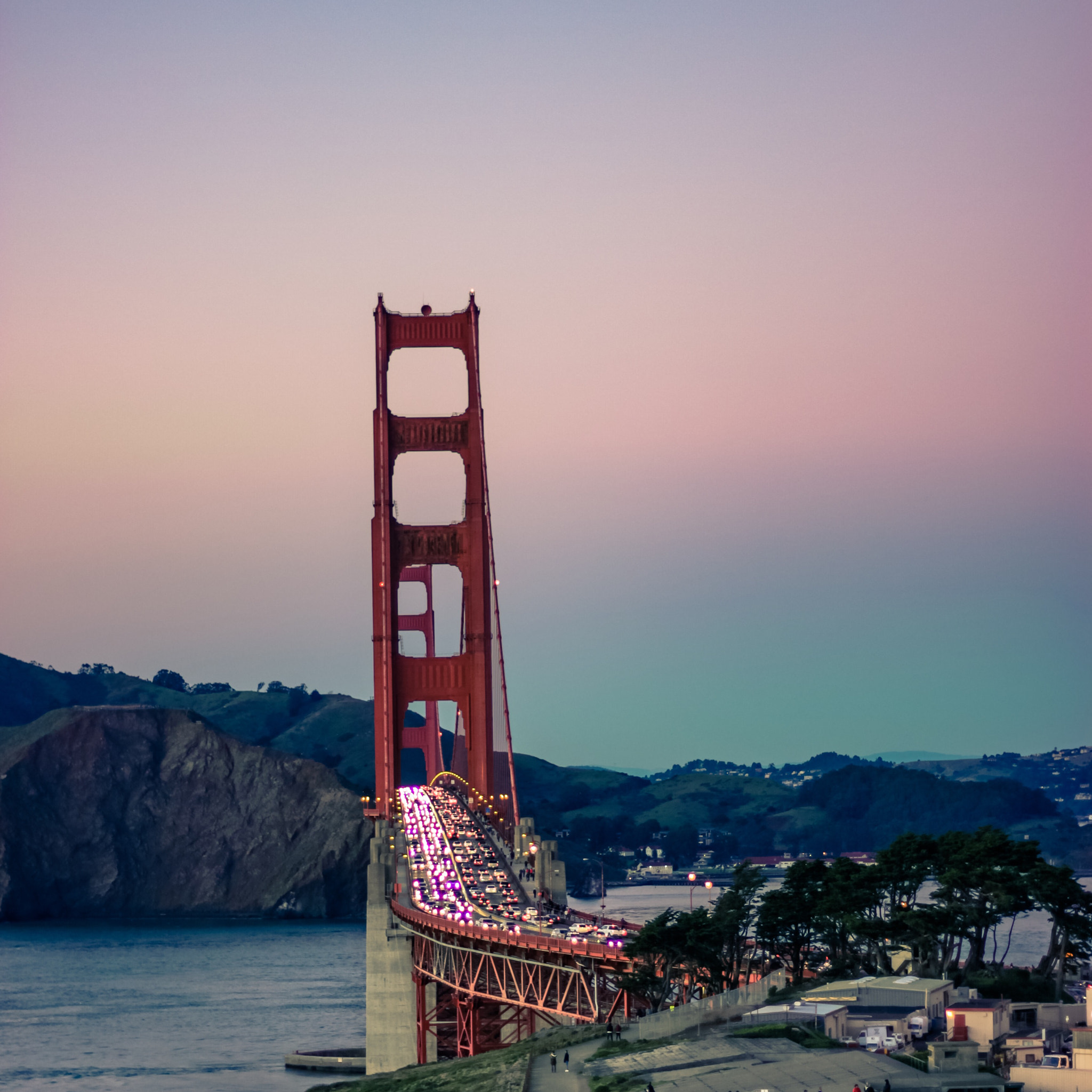 Canon EOS 600D (Rebel EOS T3i / EOS Kiss X5) sample photo. Goldengate sunset photography