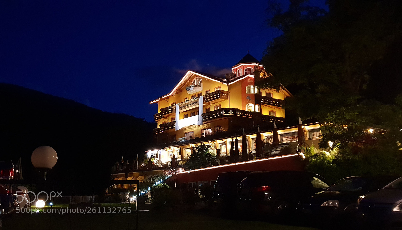Samsung Galaxy S9+ sample photo. Alp hotel photography
